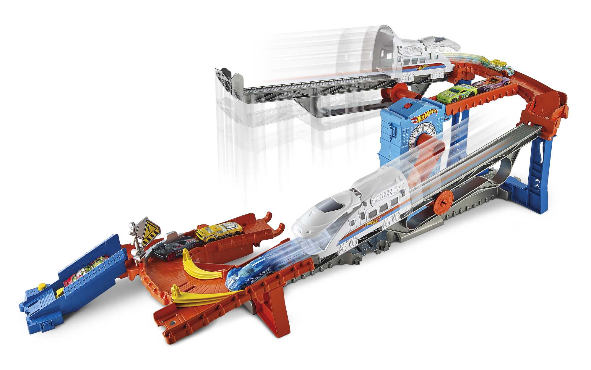 Набор игровой Hot Wheels Сити Скорый поезд - Image 5