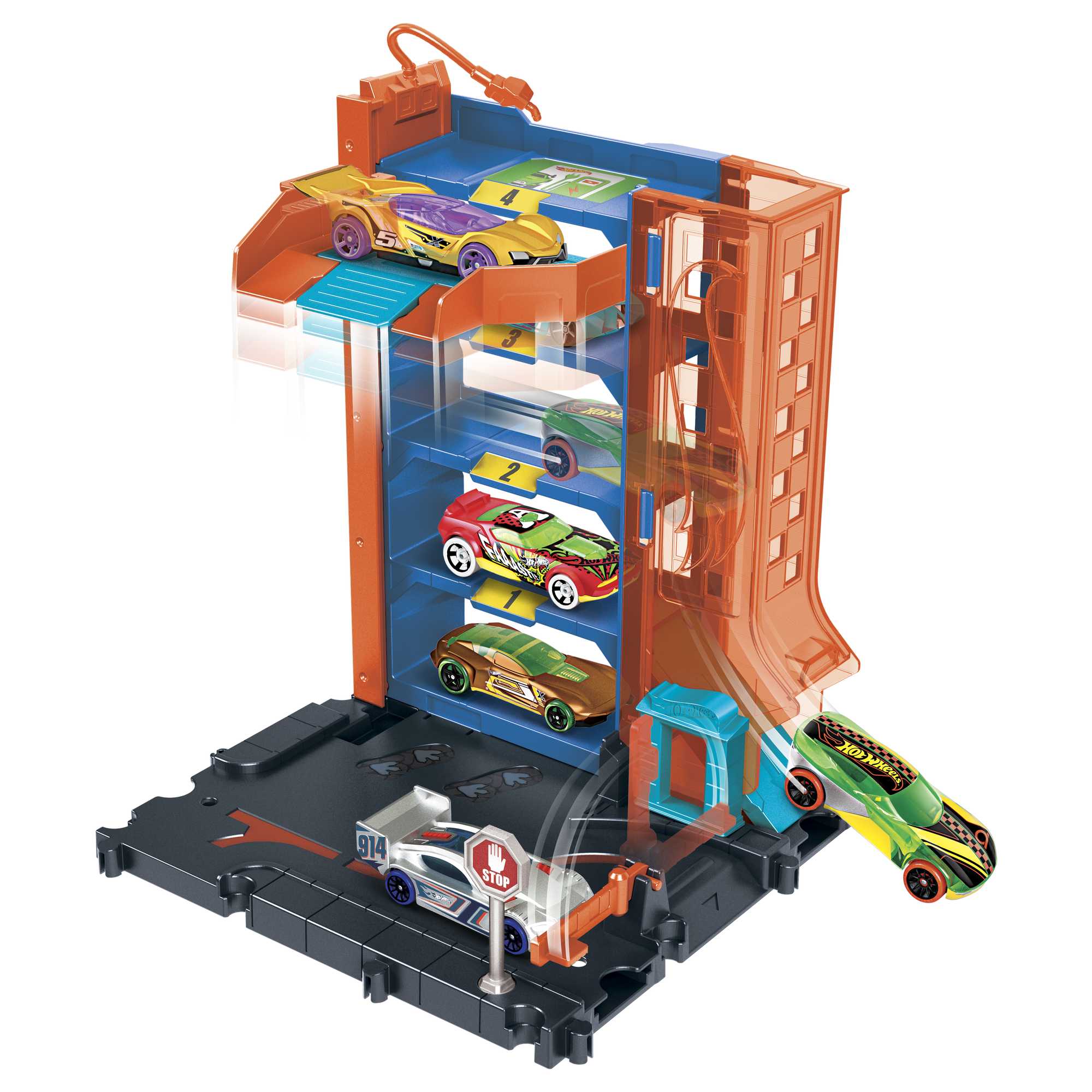 Набор игровой Hot Wheels Сити Крытая парковка - Image 5