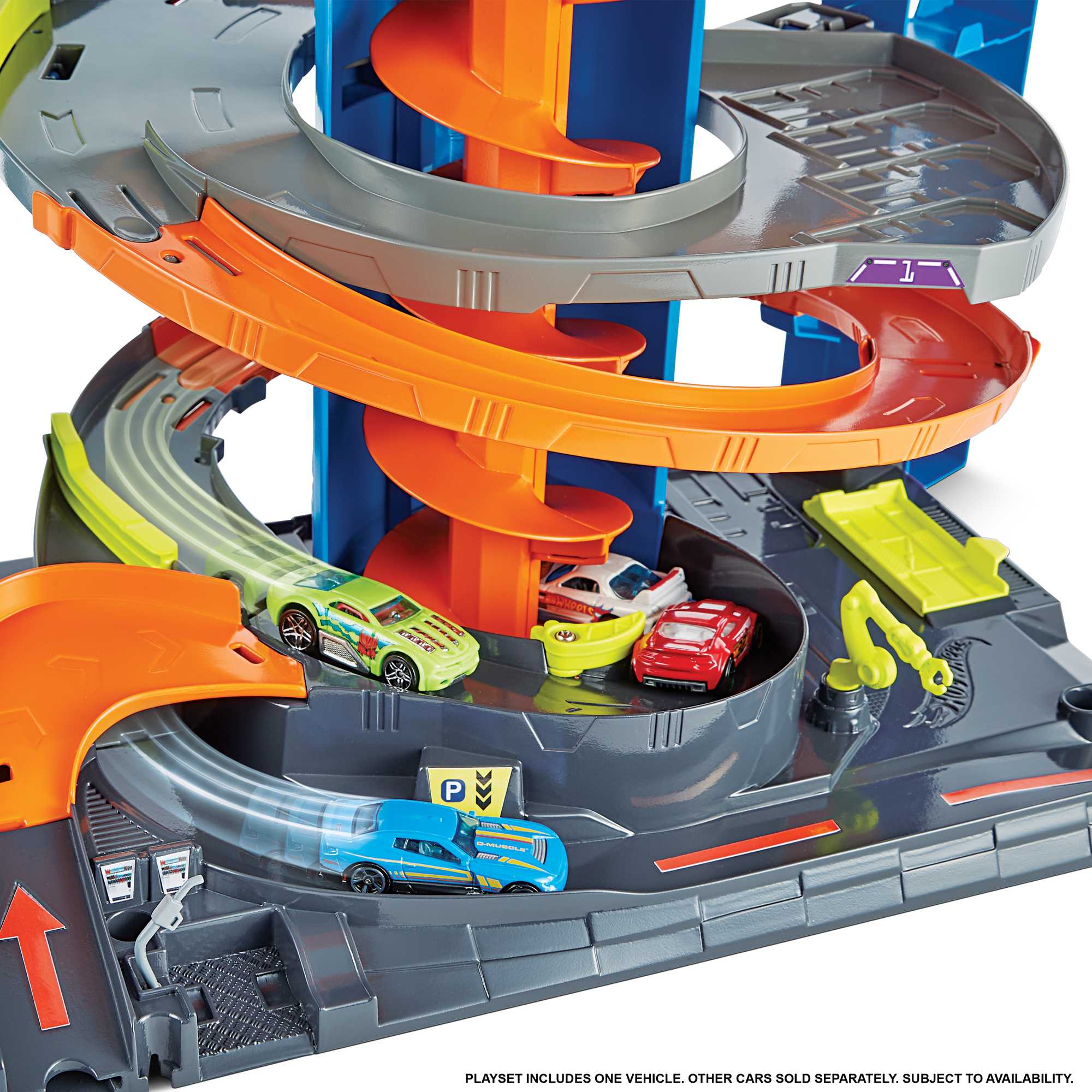 Набор игровой Hot Wheels Сити Мега Гараж - Image 4