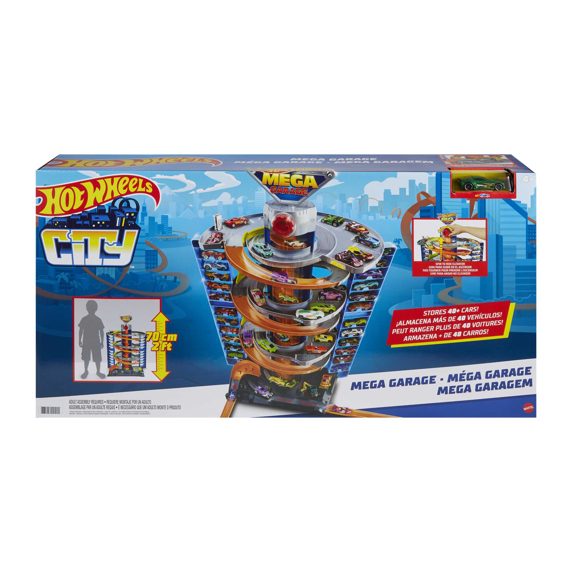 Набор игровой Hot Wheels Сити Мега Гараж - Image 6