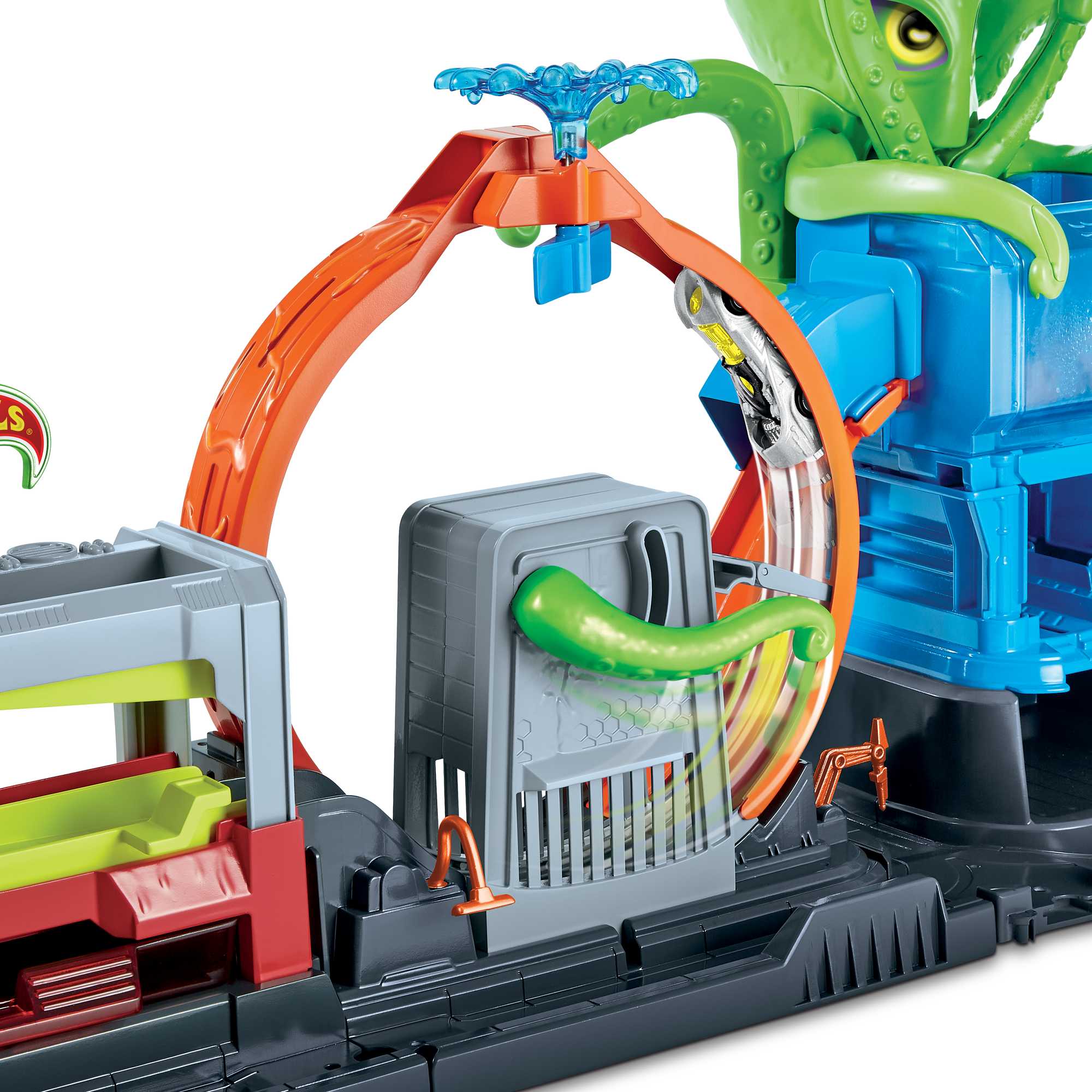 Набор игровой Hot Wheels Сити Невообразимая автомойка с осьминогом - Image 3