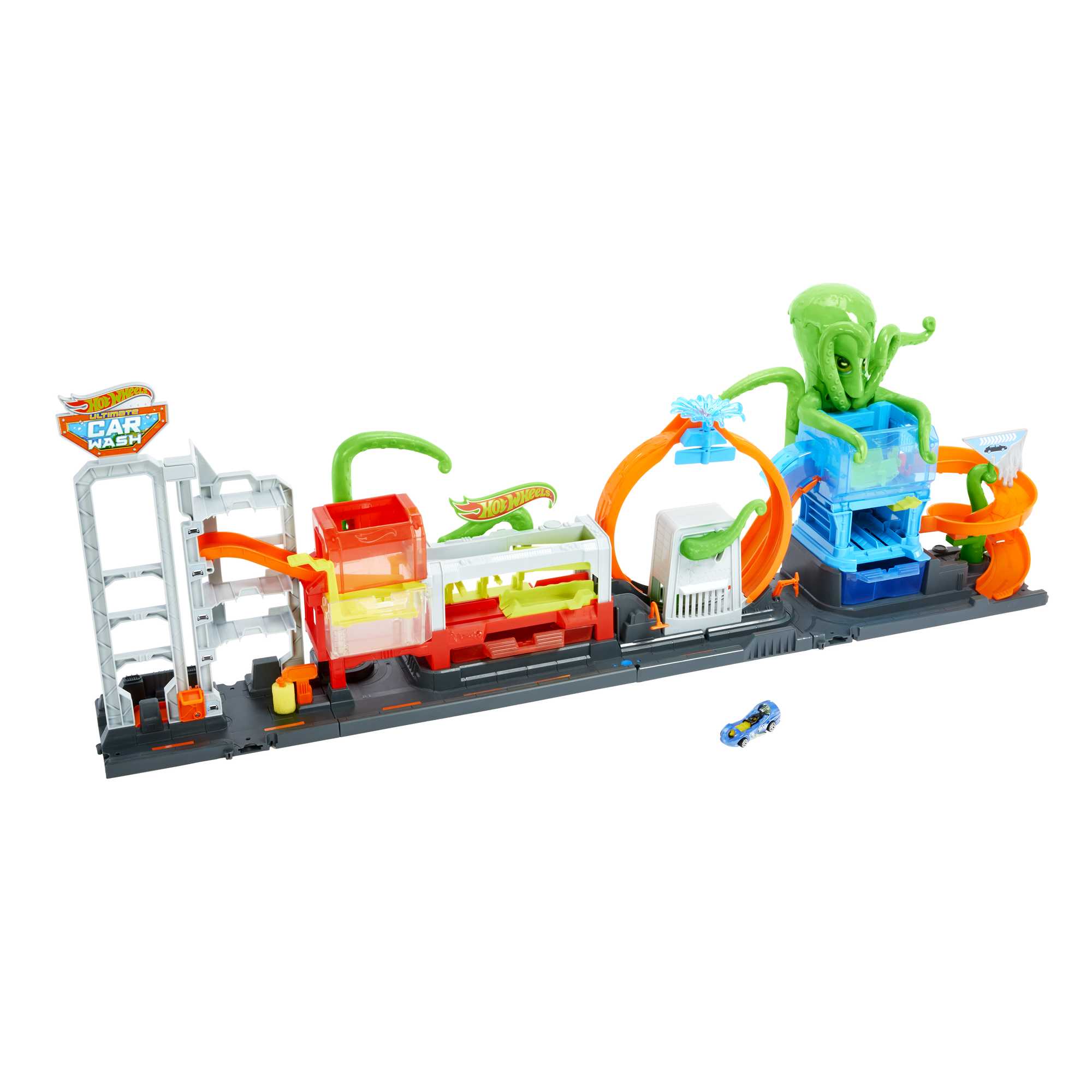 Набор игровой Hot Wheels Сити Невообразимая автомойка с осьминогом - Image 7