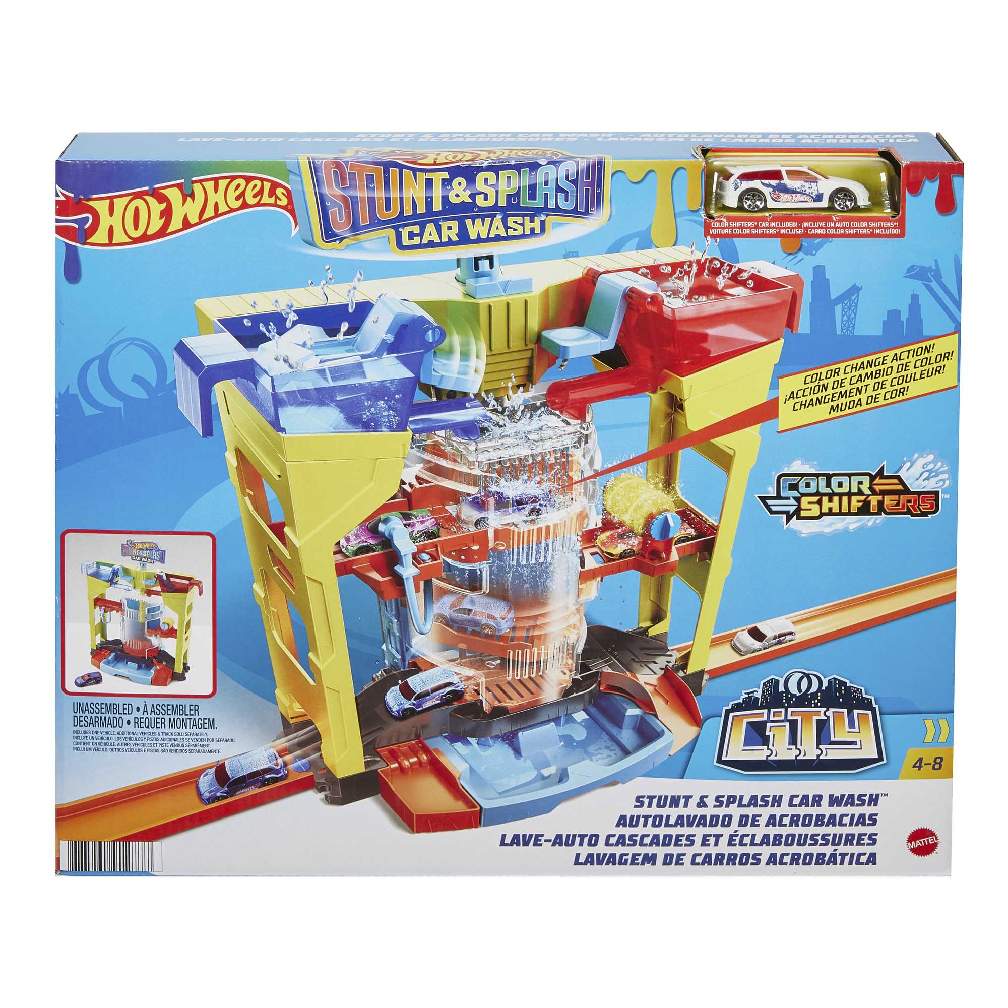 Набор игровой Hot Wheels Мойка Трюки и брызги - Image 6