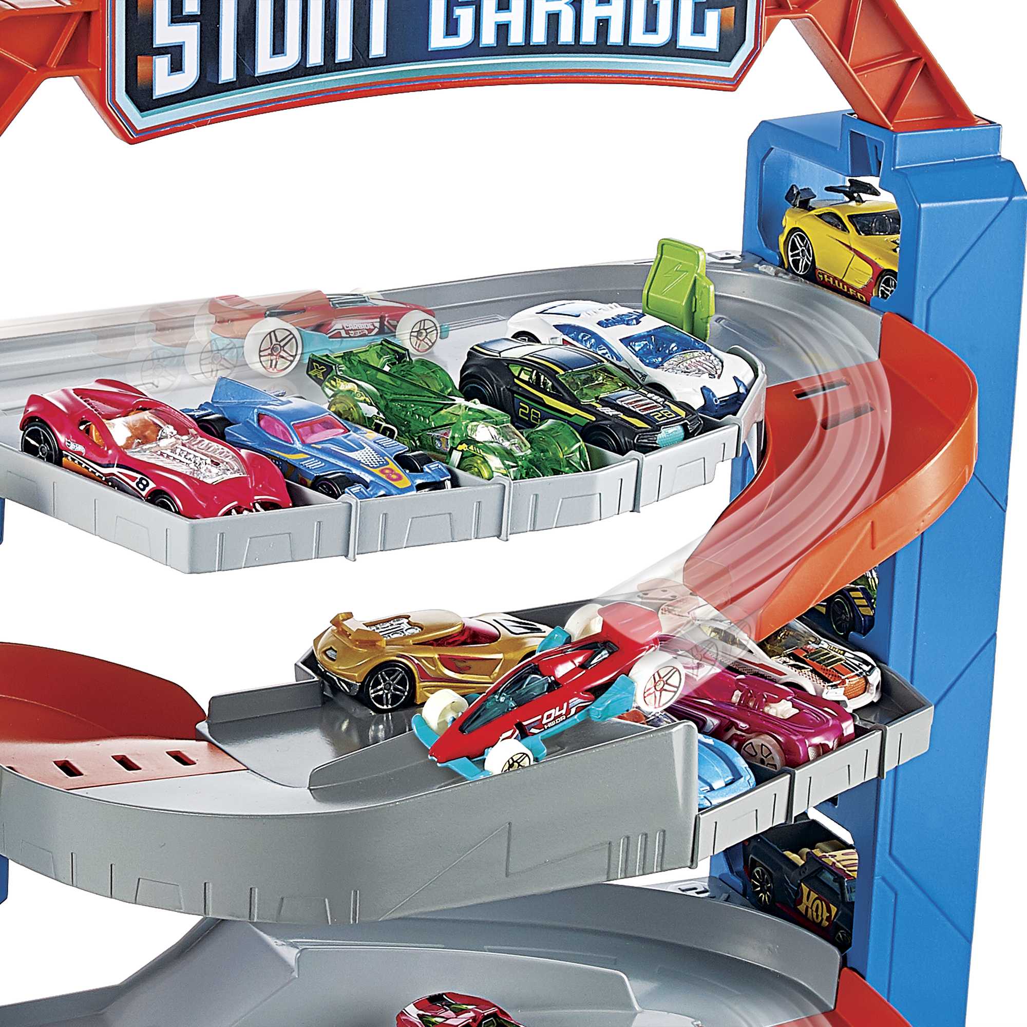 Набор игровой Hot Wheels Сити Трюковой гараж - Image 5