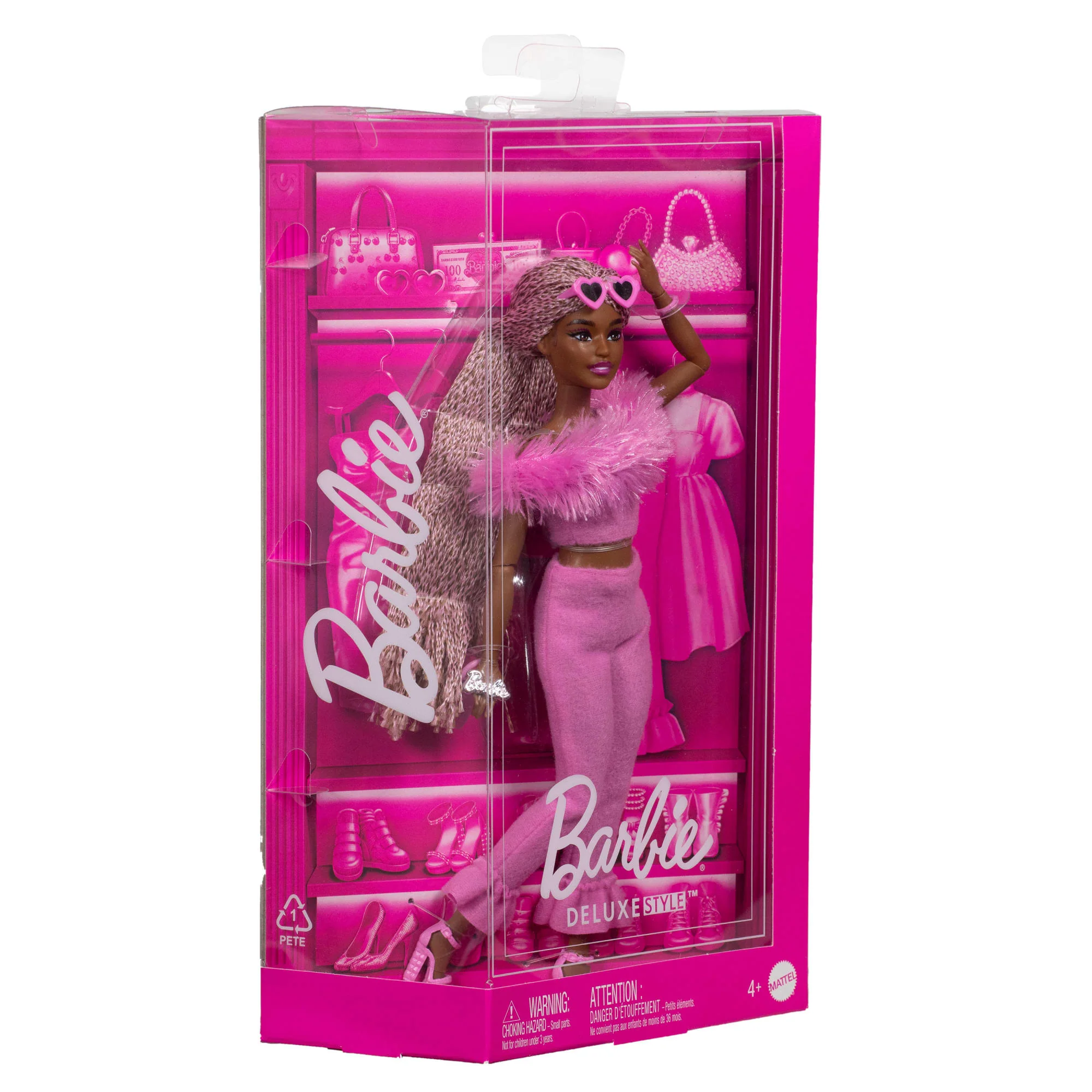 Şık Aksesuarları Ve Klasik Tarzdaki Pembe Kıyafetleriyle Barbie Stil İkonu Bebekler - Image 7