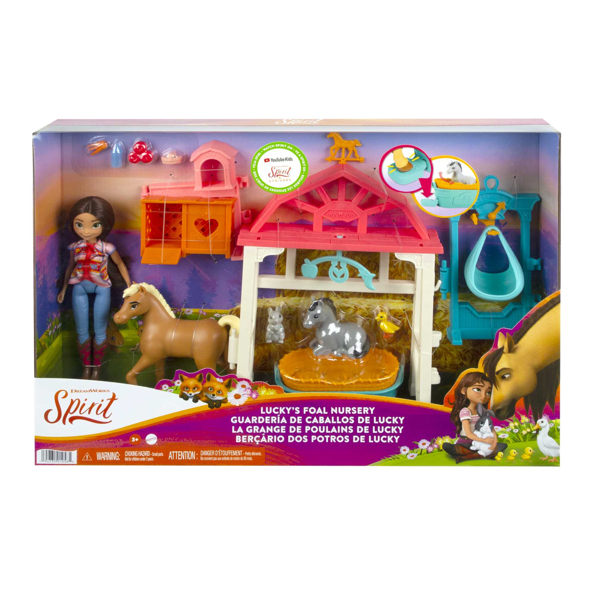 Spirit Lucky's Foal Nursery Playset - Image 6