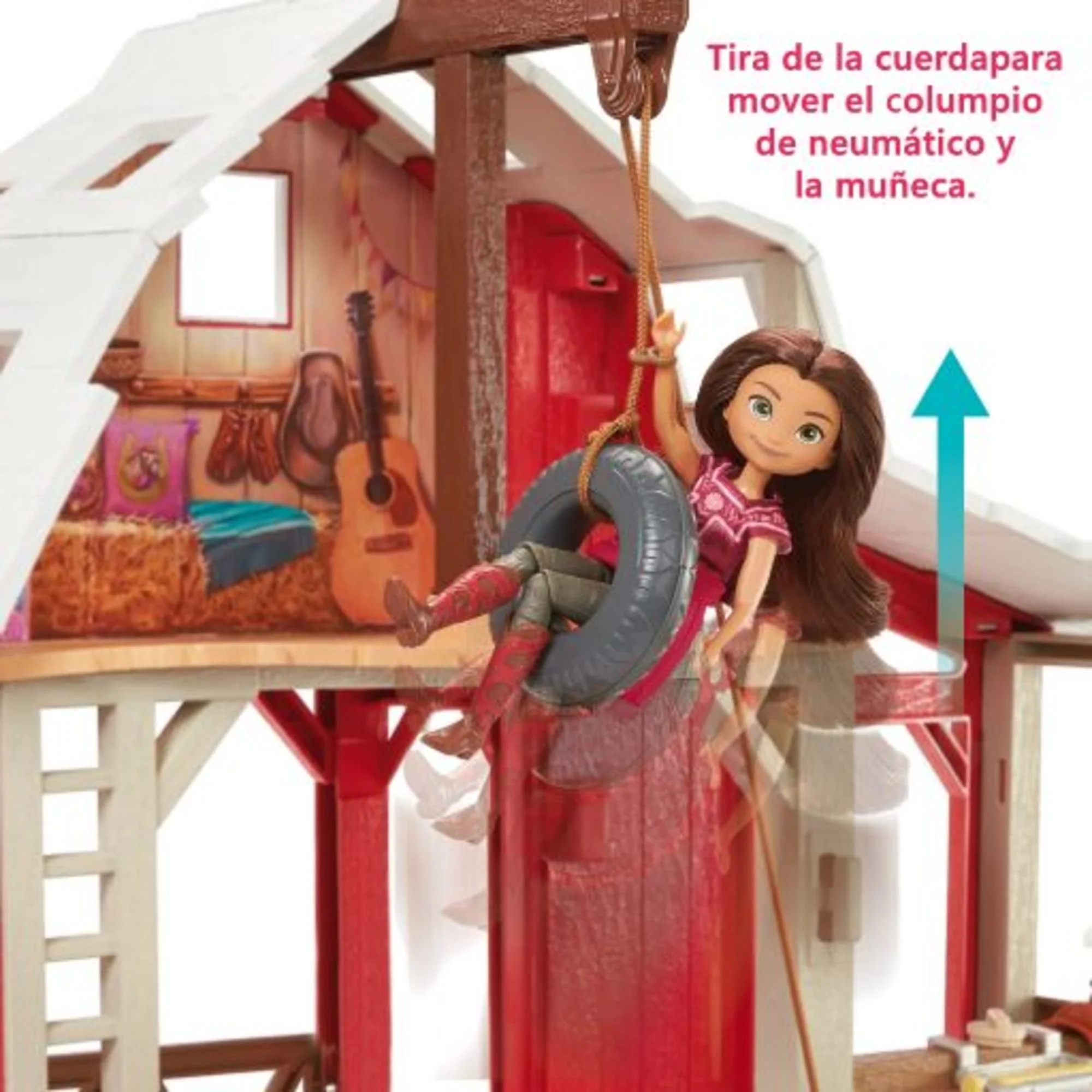 Spirit Untamed SWING & SADDLE BARN Playset - Image 3