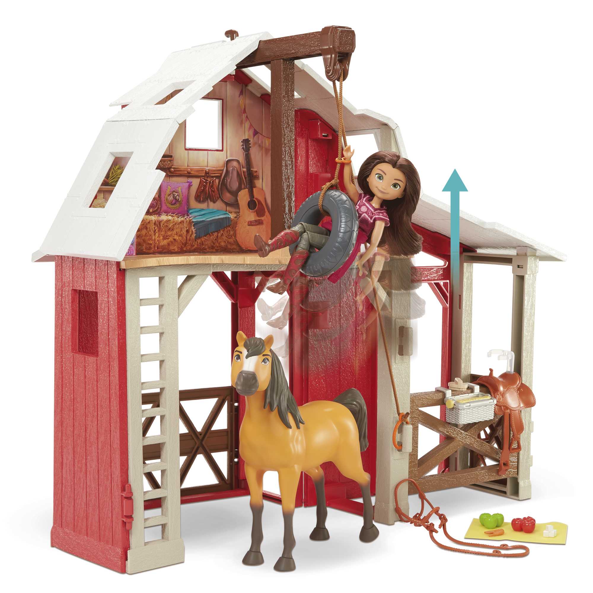 Spirit Untamed SWING & SADDLE BARN Playset - Image 4