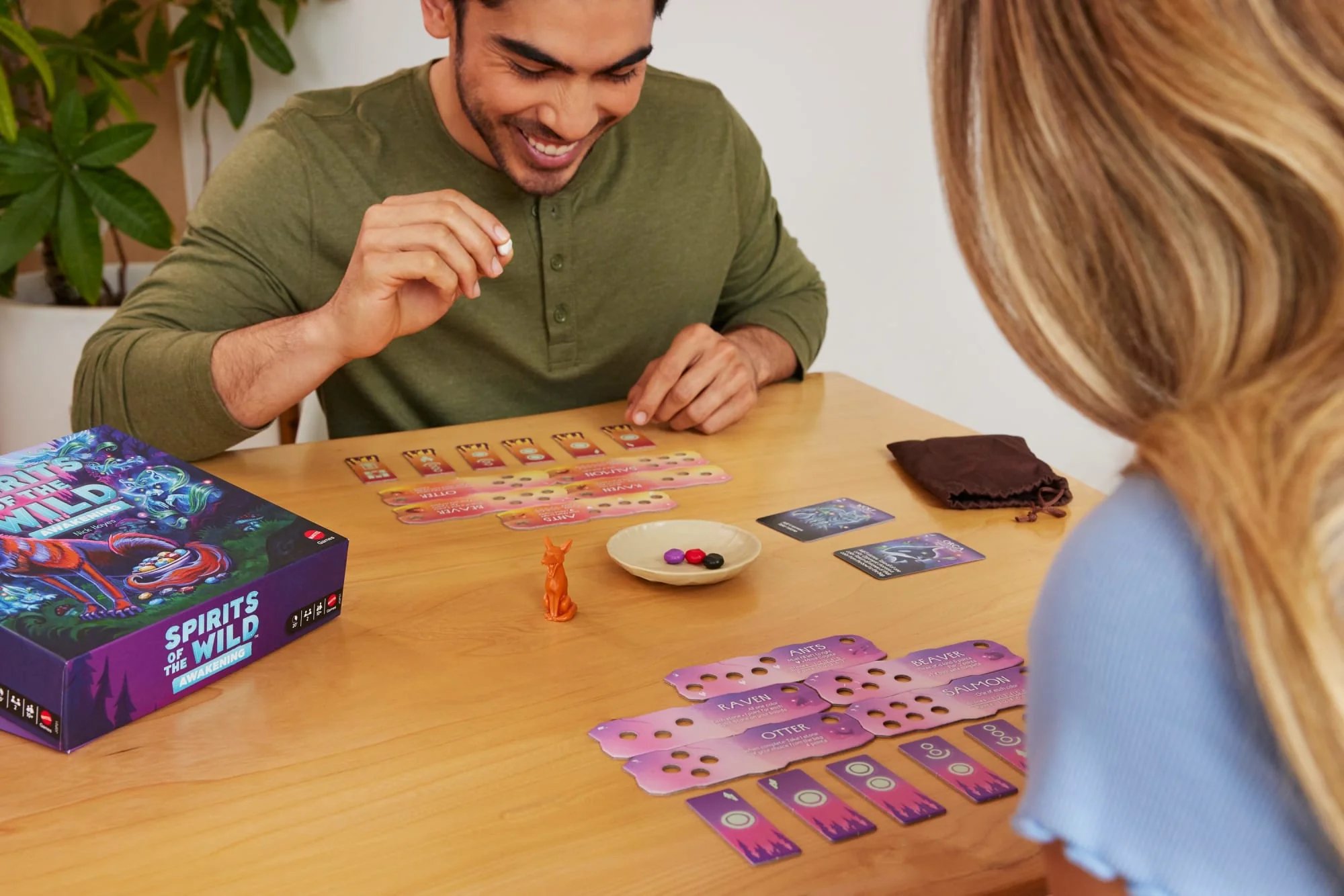 Spirits Of The Wild: Awakening, Entspannendes, Leichtes Strategiebrettspiel in Kunstvoller Gestaltung Für 2 Spieler - Image 2