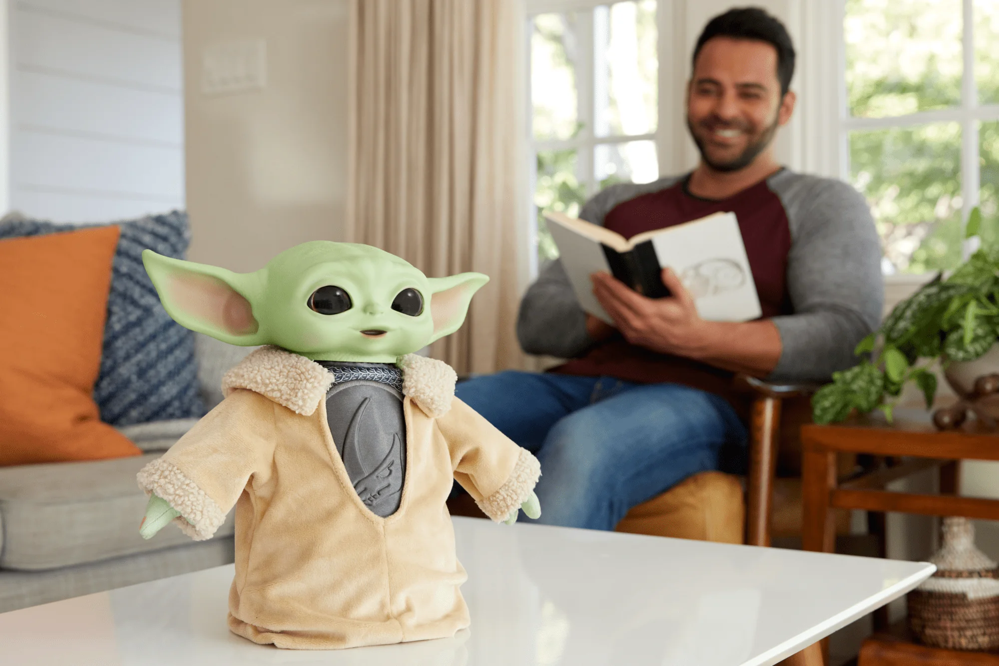Star Wars Din Grogu Plush Soft Doll With Hard Head Inspired By Season 3 Mandalorian, 11-Inch - Image 2