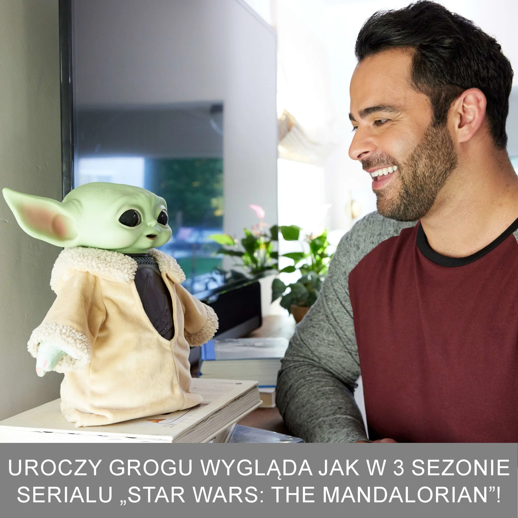 Star Wars Din Grogu Pluszak 28 cm Miękka zabawka Figurka - Image 4
