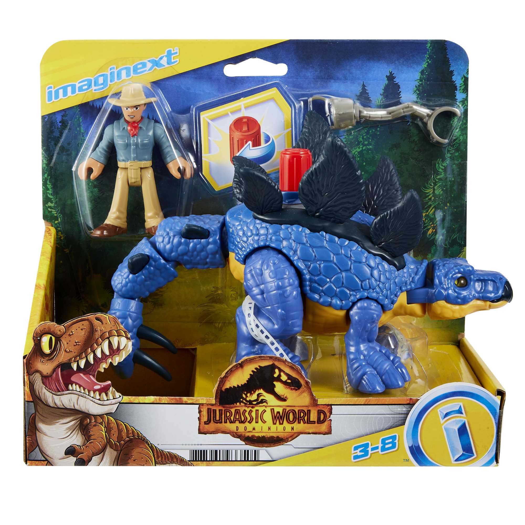 Stegosaurus Et Personnage - Image 6