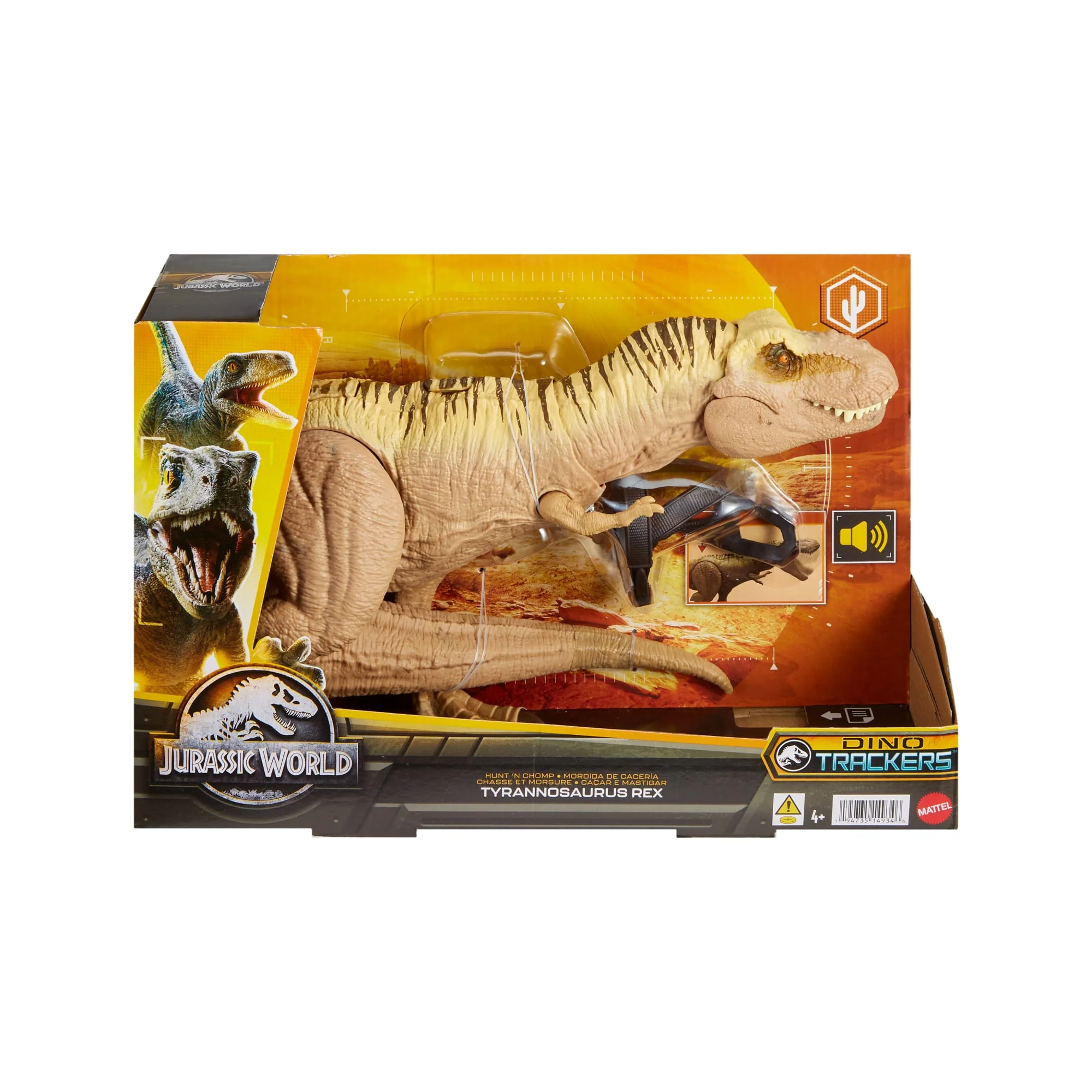 Jurassic World T-Rex Caccia E Divora Personaggio Sonoro - Image 6