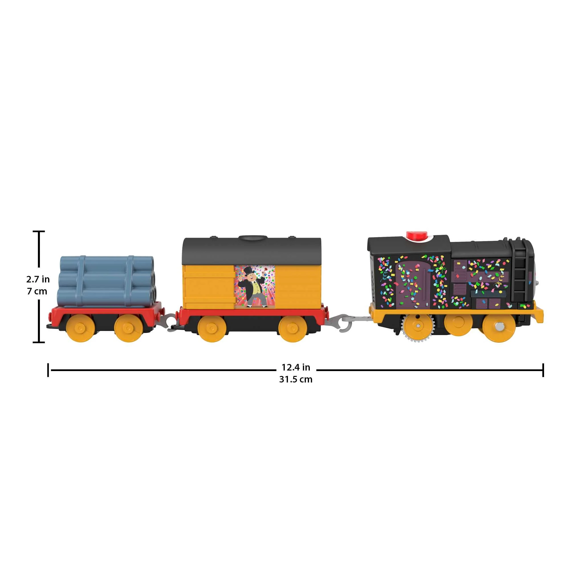 Thomas and Friends Talking Diesel Toy Train, Motorized Engine with Phrases, UK English Version - Image 7