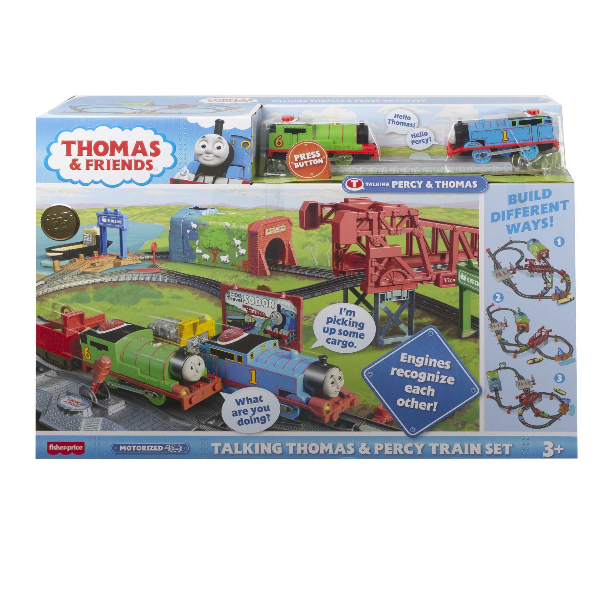 Thomas & Friends Talking Thomas & Percy Train Set - Image 6