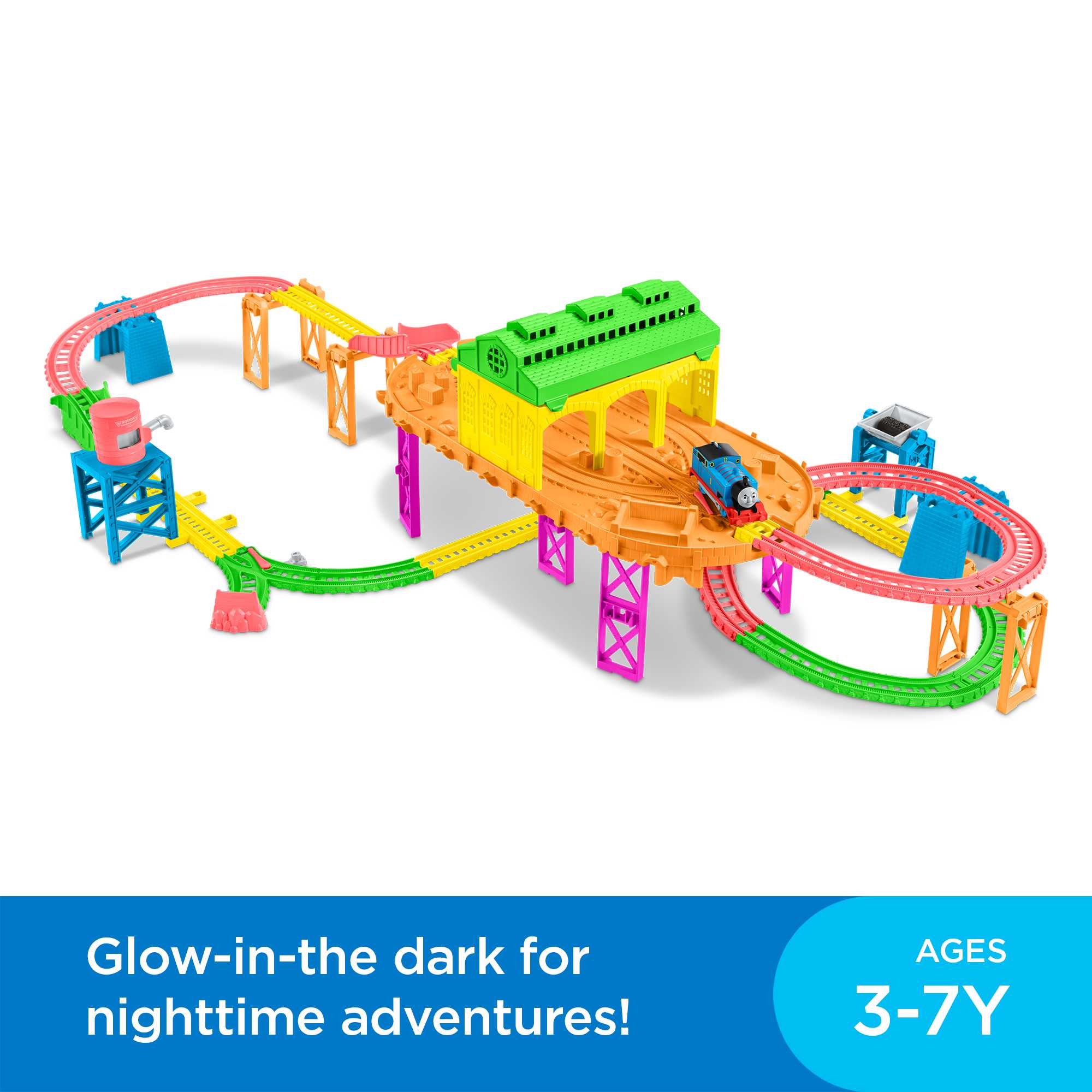 Thomas & Friends TrackMaster Hyper Glow Station - Image 2