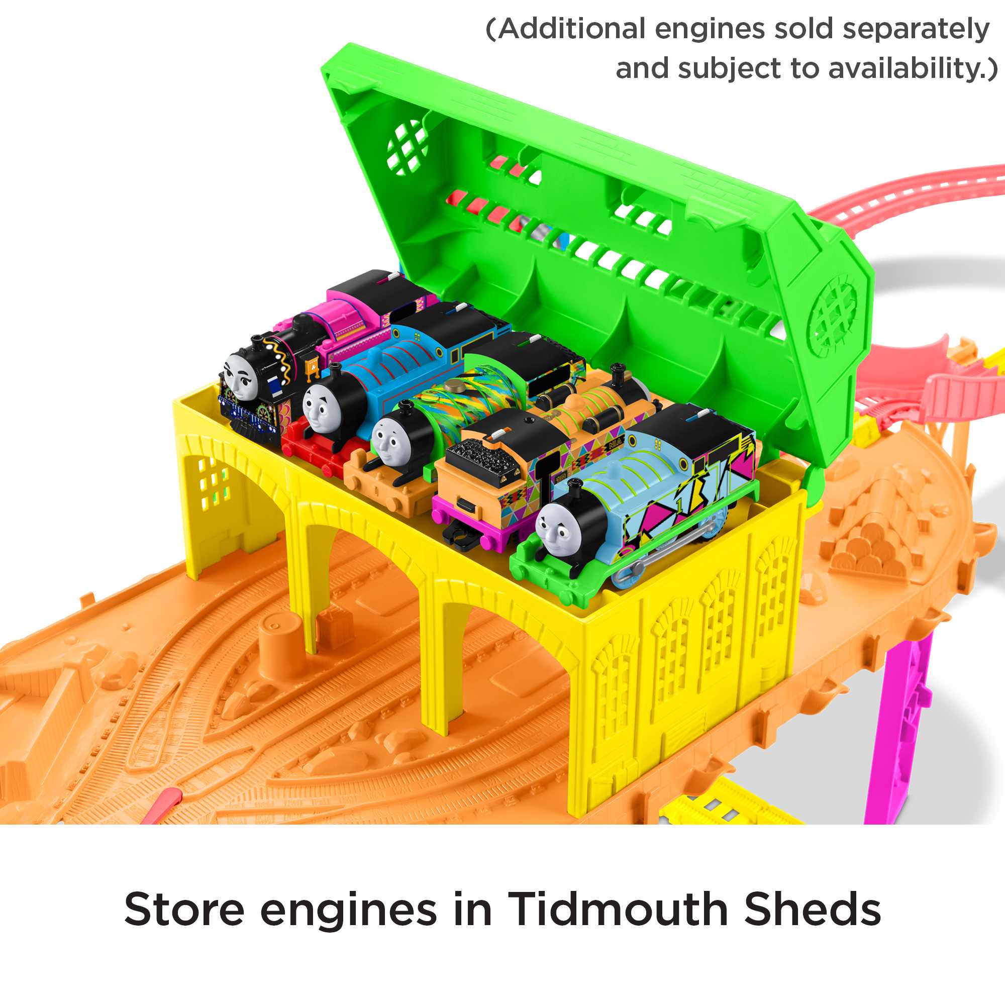 Thomas & Friends TrackMaster Hyper Glow Station - Image 5