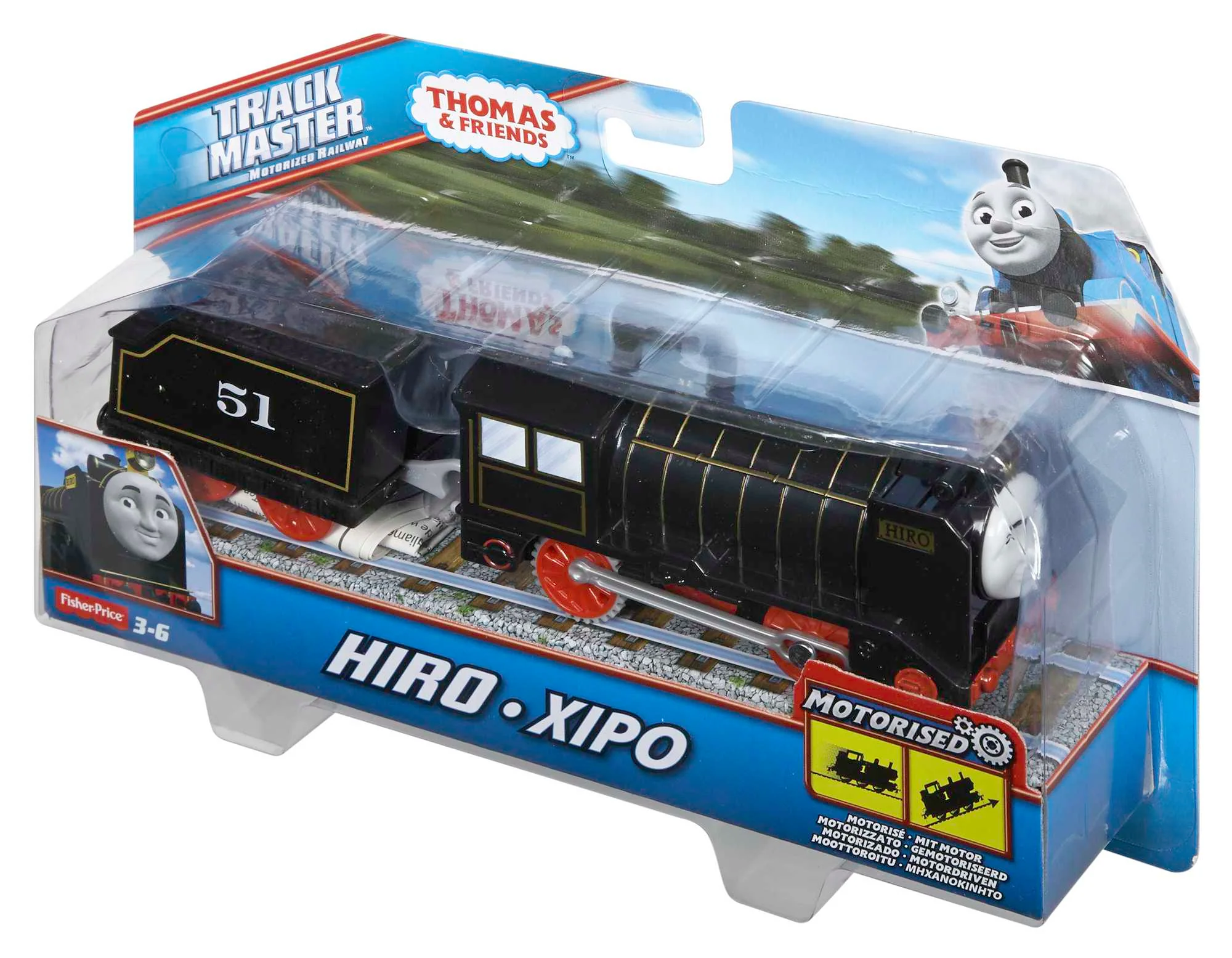 Thomas & Friends TrackMaster Motorized Hiro Engine - Image 3