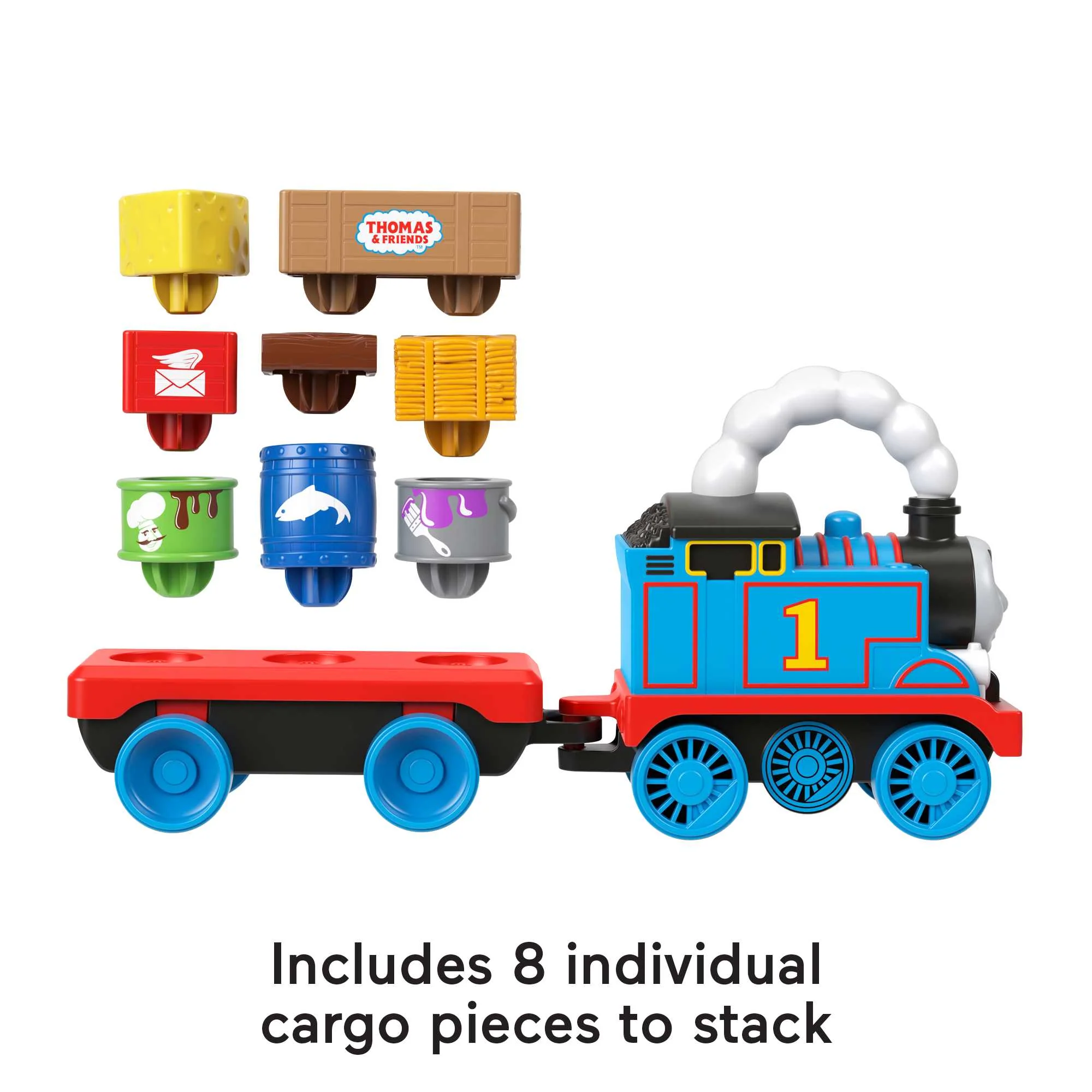 Thomas & Friends Wobble Cargo Stacker Train - Image 4