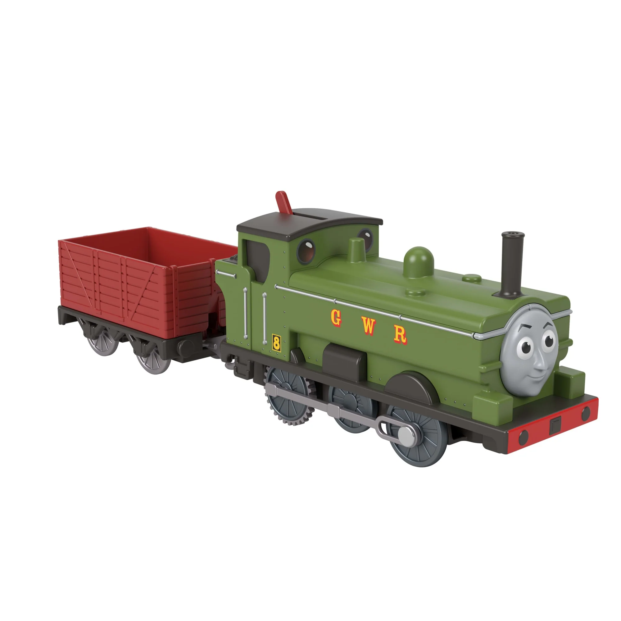 Thomas & Friends By Fisher-Price Motorized Classic Duck Engine, Battery-Powered Toy Train & Cargo - Image 3