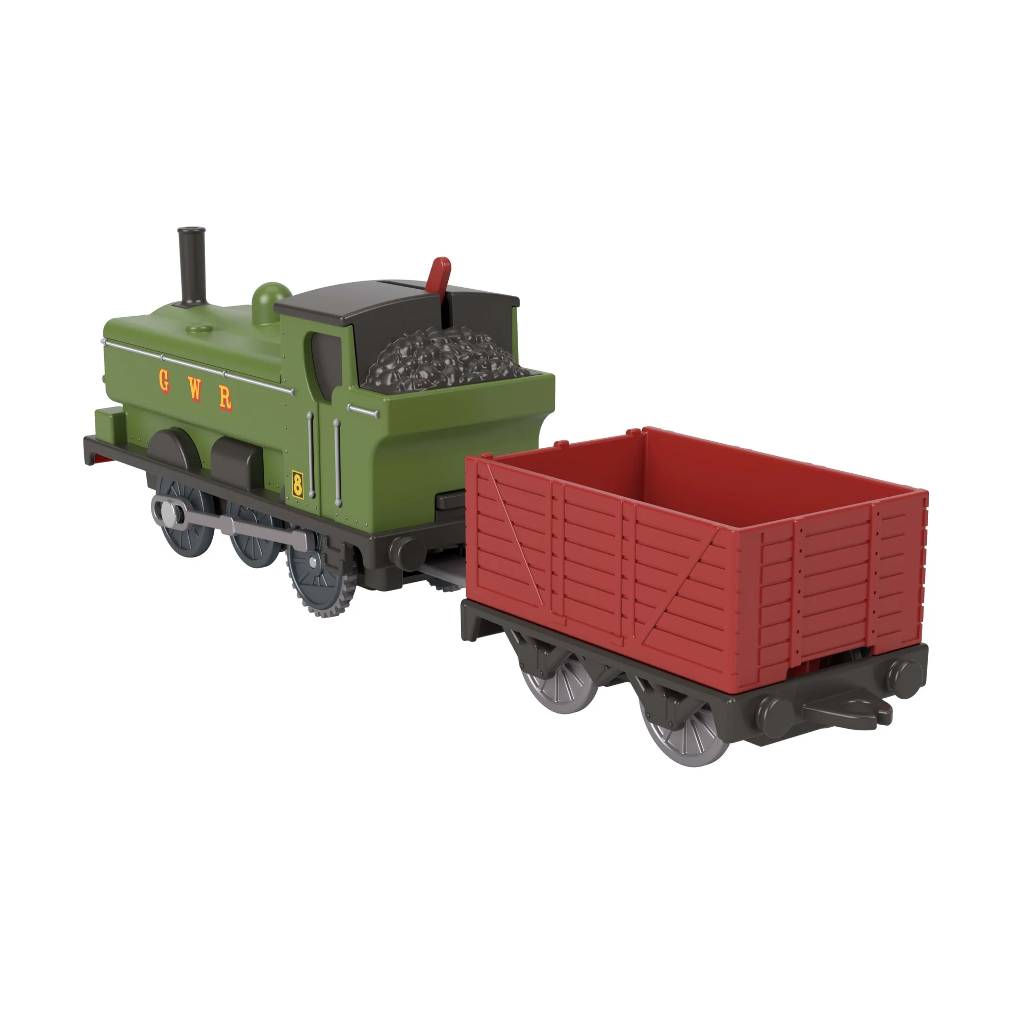 Thomas & Friends By Fisher-Price Motorized Classic Duck Engine, Battery-Powered Toy Train & Cargo - Image 4