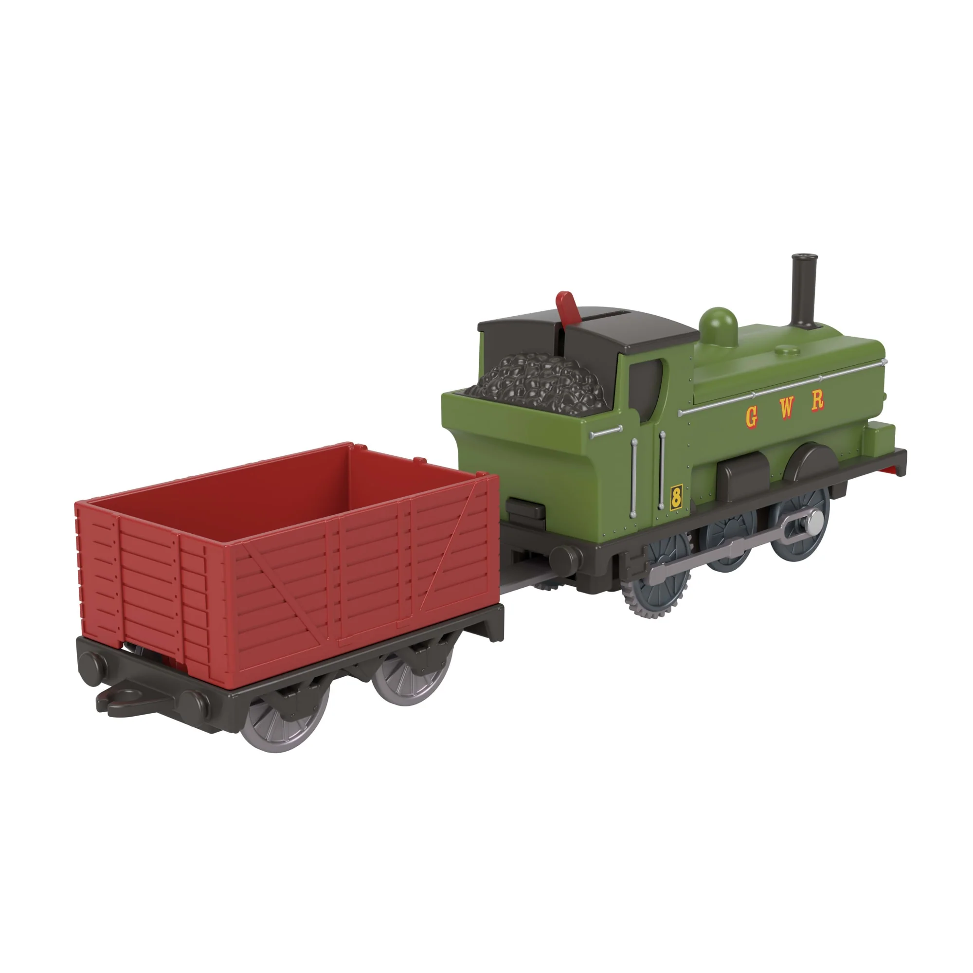 Thomas & Friends By Fisher-Price Motorized Classic Duck Engine, Battery-Powered Toy Train & Cargo - Image 5