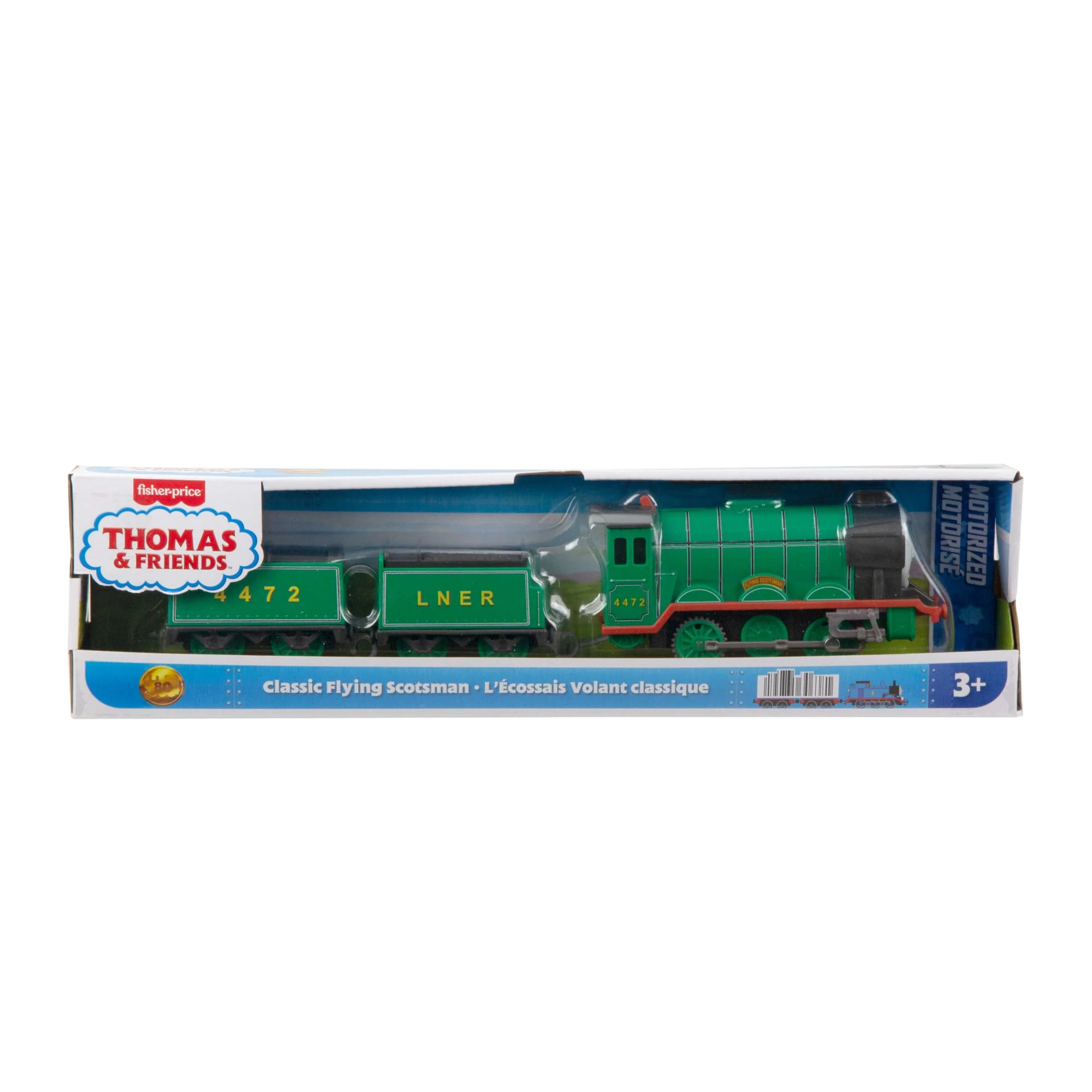 Thomas & Friends By Fisher-Price Greatest Moments Motorized Classic Flying Scotsman Engine, Toy Train - Image 6