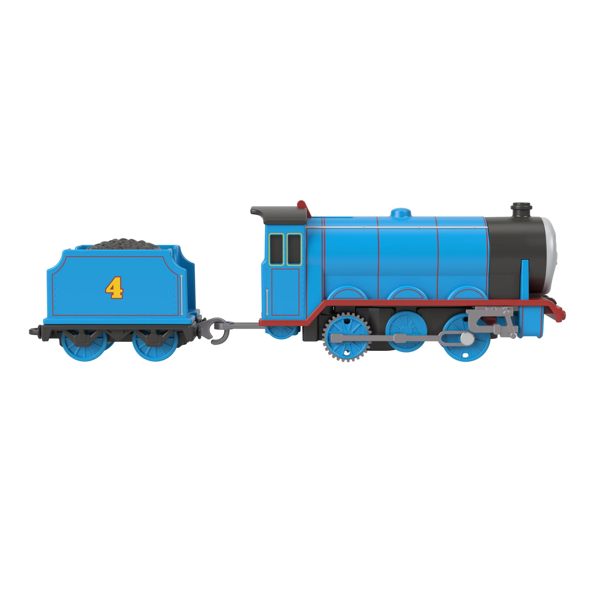 Thomas & Friends By Fisher-Price Motorized Classic Gordon Engine, Battery-Powered Toy Train & Cargo - Image 2