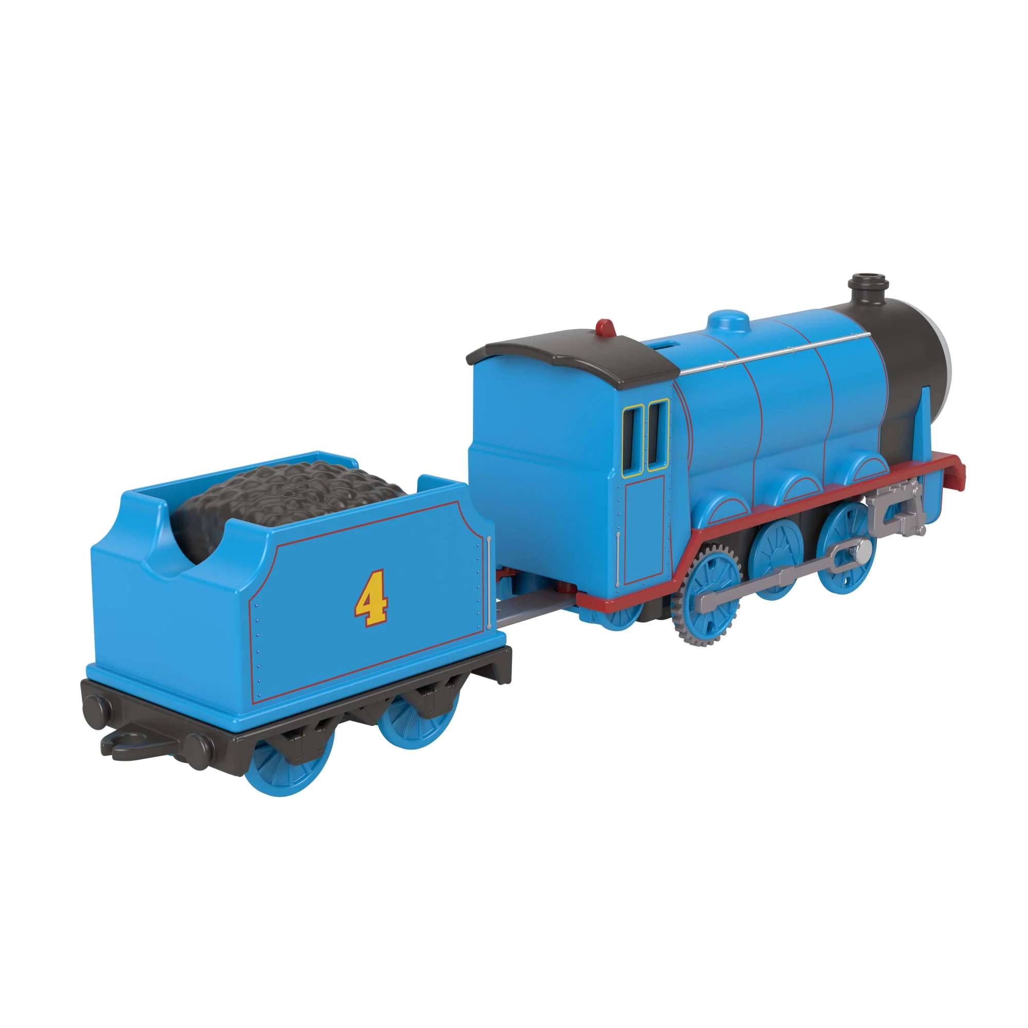 Thomas & Friends By Fisher-Price Motorized Classic Gordon Engine, Battery-Powered Toy Train & Cargo - Image 5