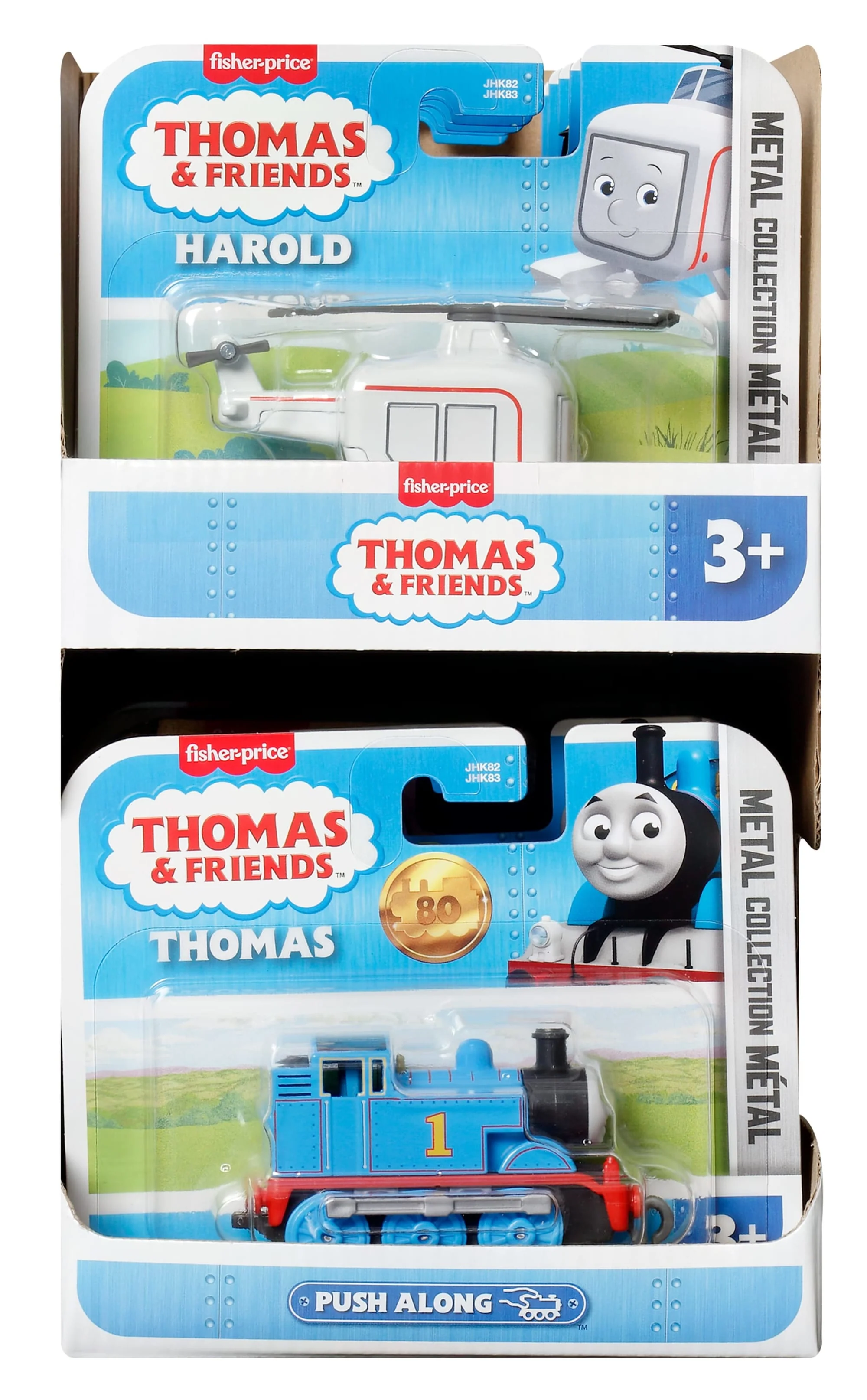 Thomas & Friends By Fisher-Price Small Die-Cast Train Engine With Classic Designs