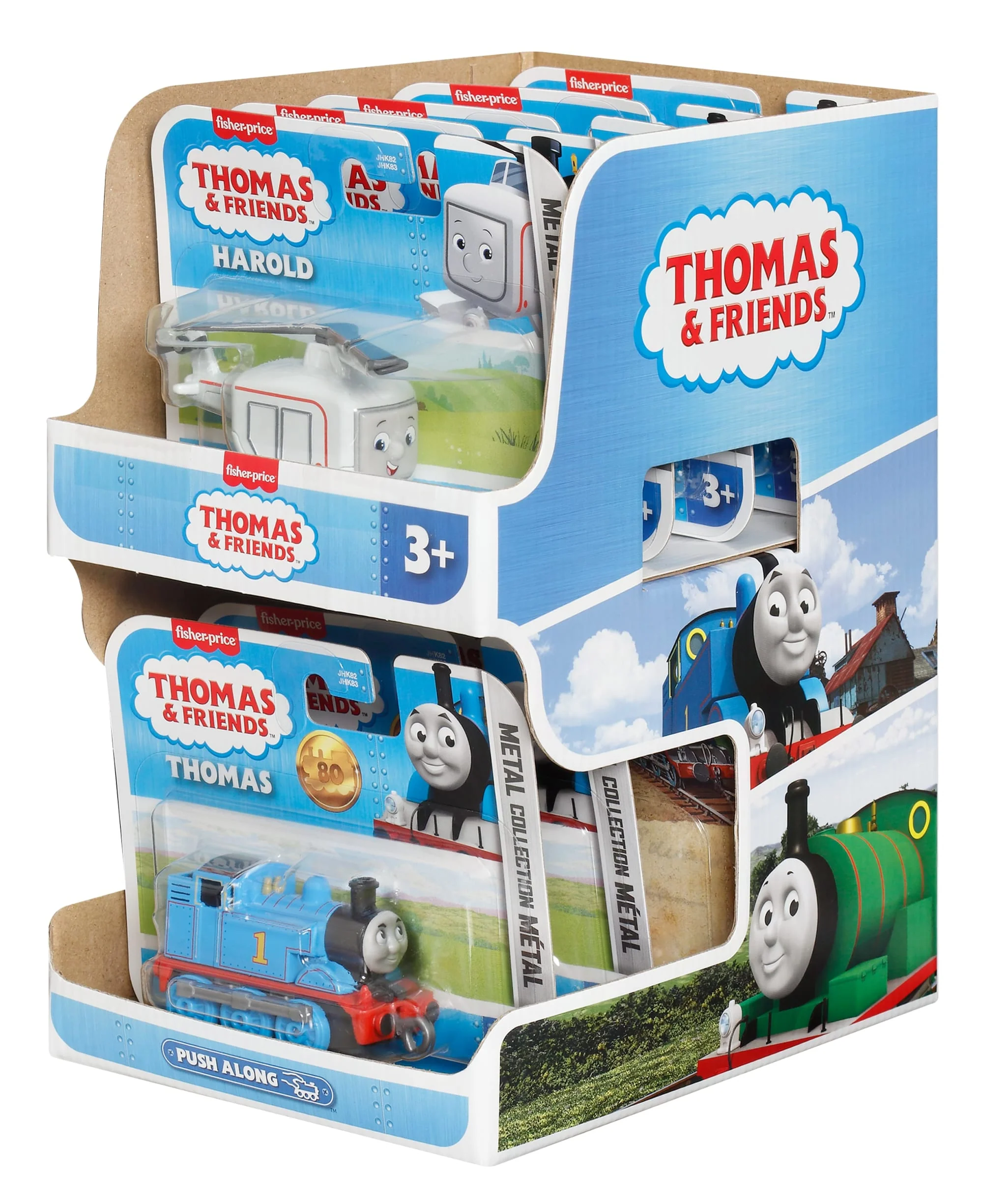 Thomas & Friends By Fisher-Price Small Die-Cast Train Engine With Classic Designs - Image 2