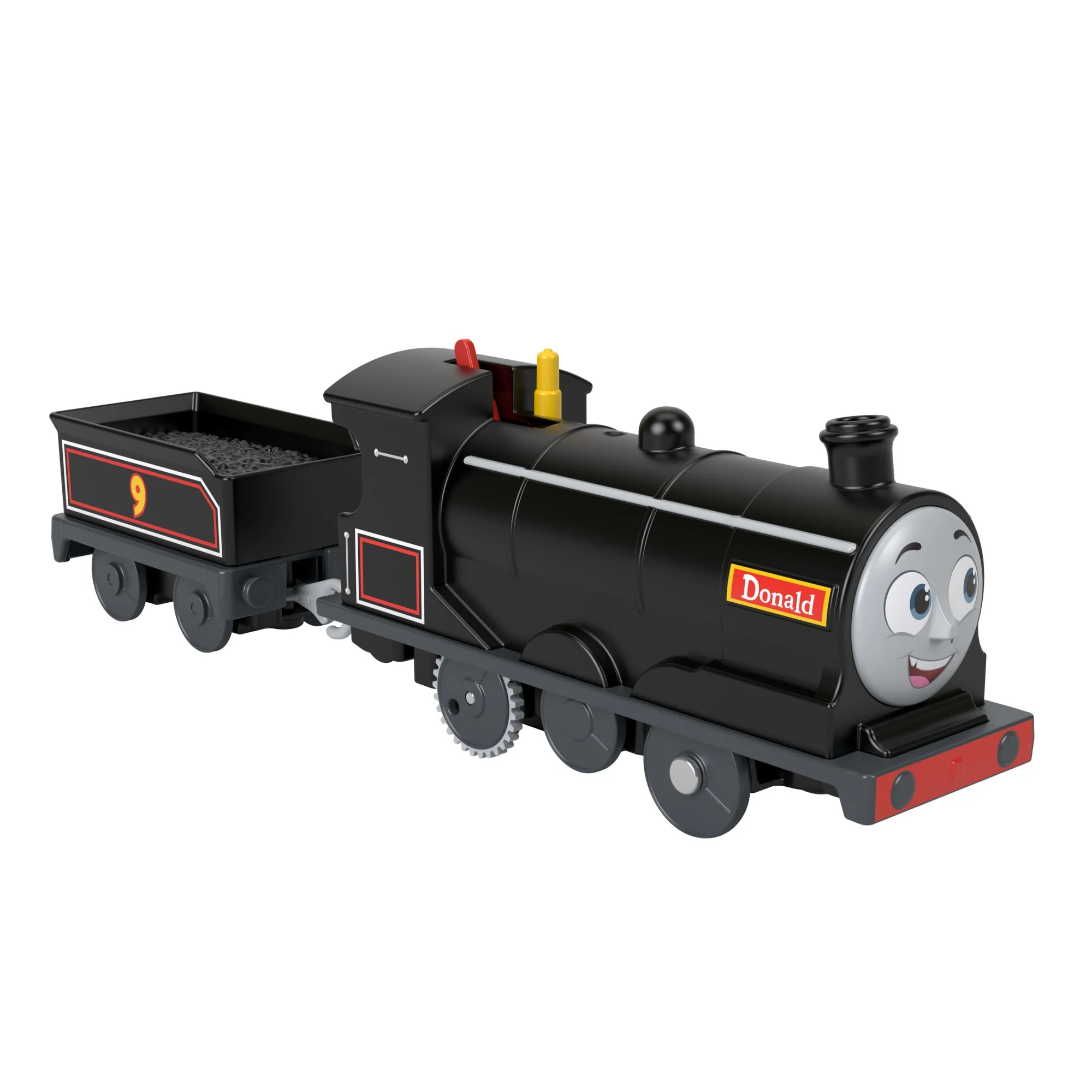 Thomas & Friends Donald Motorized Toy Train Engine With Cargo Car For Preschool Kids - Image 2