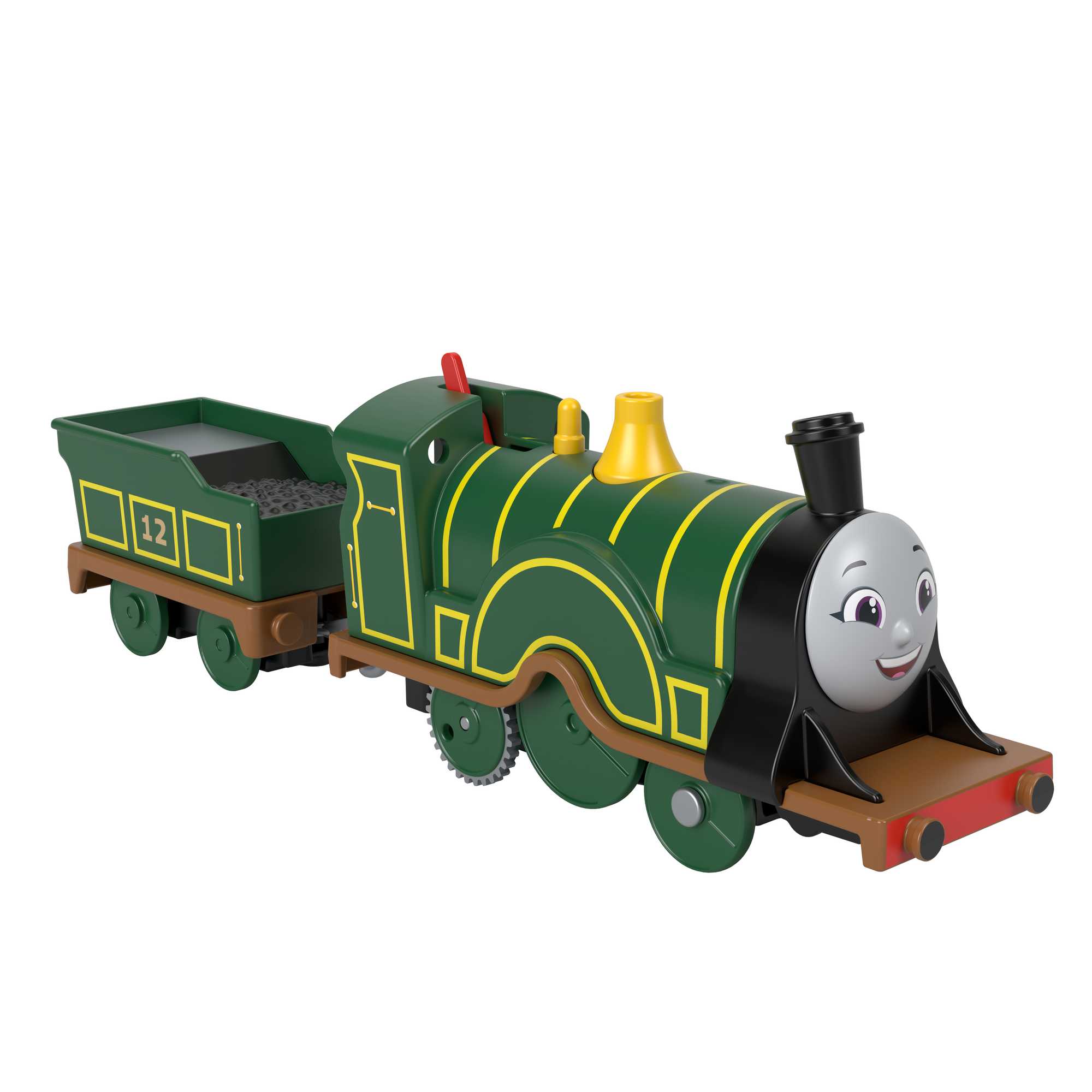 Thomas & Friends Emily Motorized Toy Train Engine With Tender For Preschool Kids - Image 5