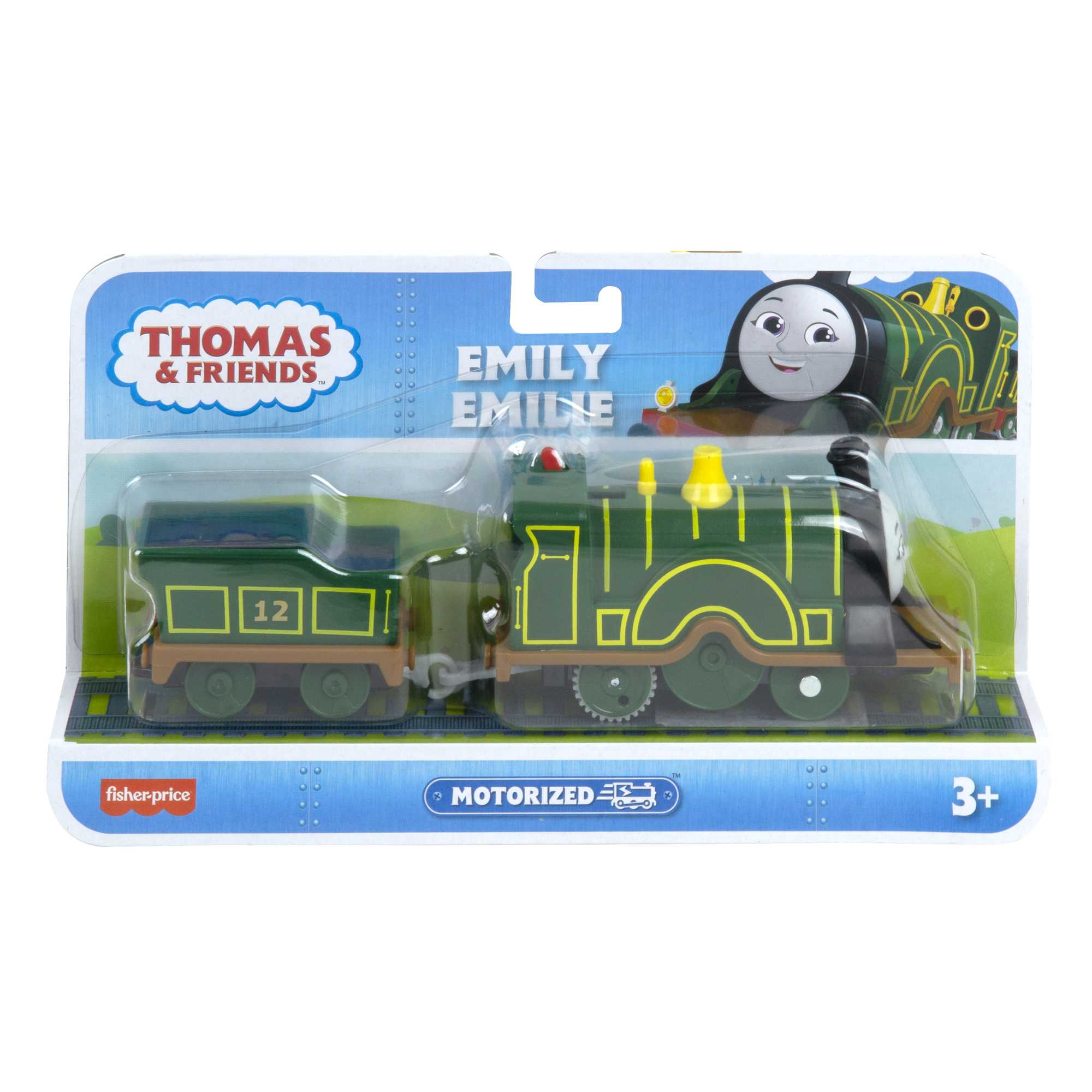 Thomas & Friends Emily Motorized Toy Train Engine With Tender For Preschool Kids - Image 6