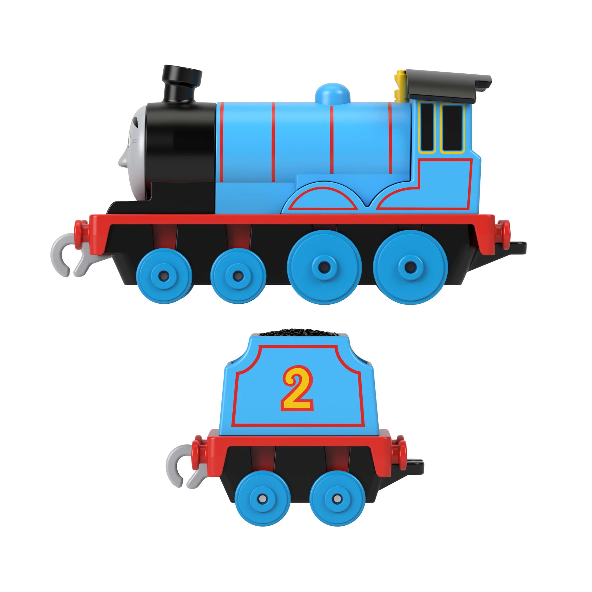 Thomas & Friends Large Die-Cast Engine, Push-Along Toy Train & Cargo Car - Image 3