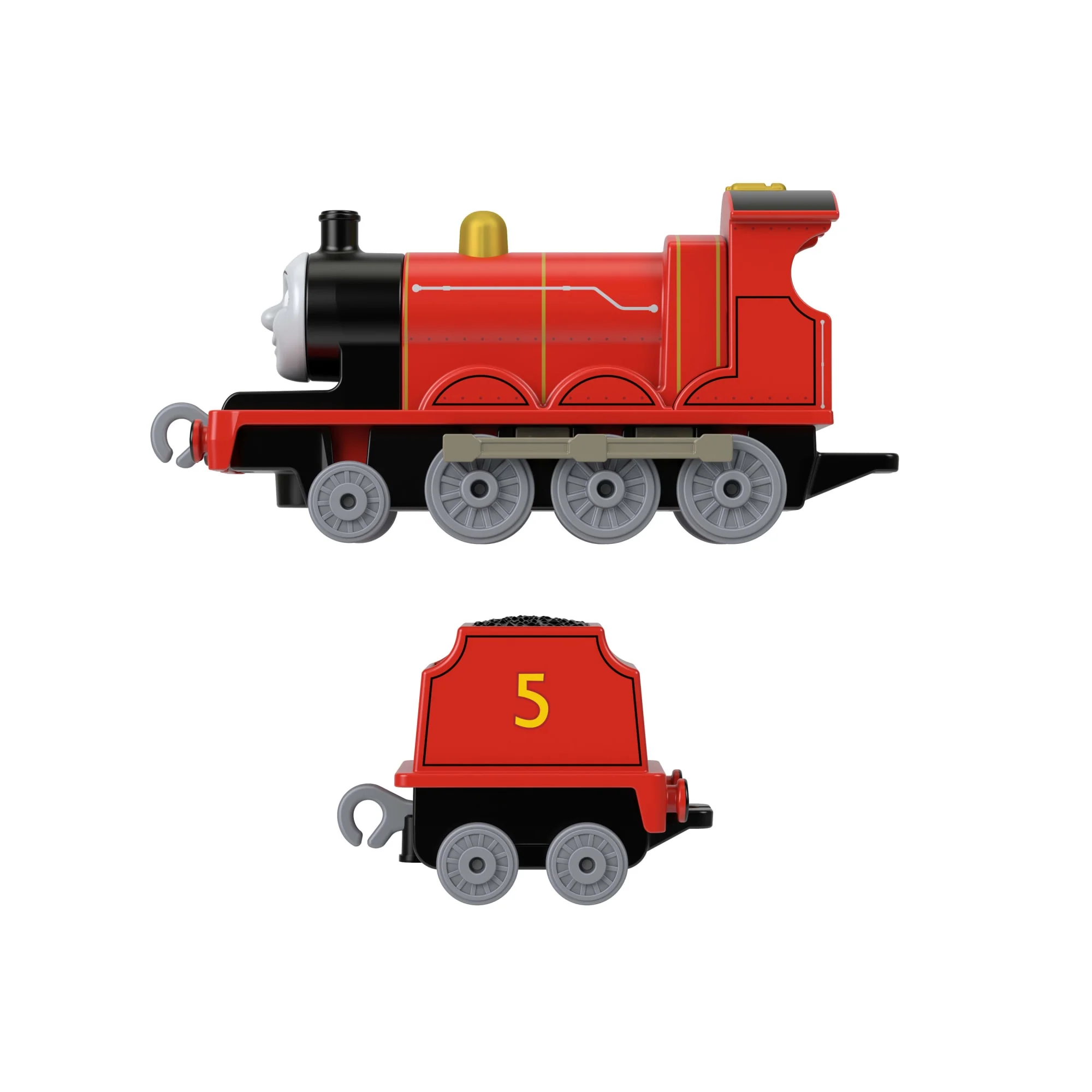 Thomas & Friends Large Die-Cast Engine, Push-Along Toy Train & Cargo Car - Image 4
