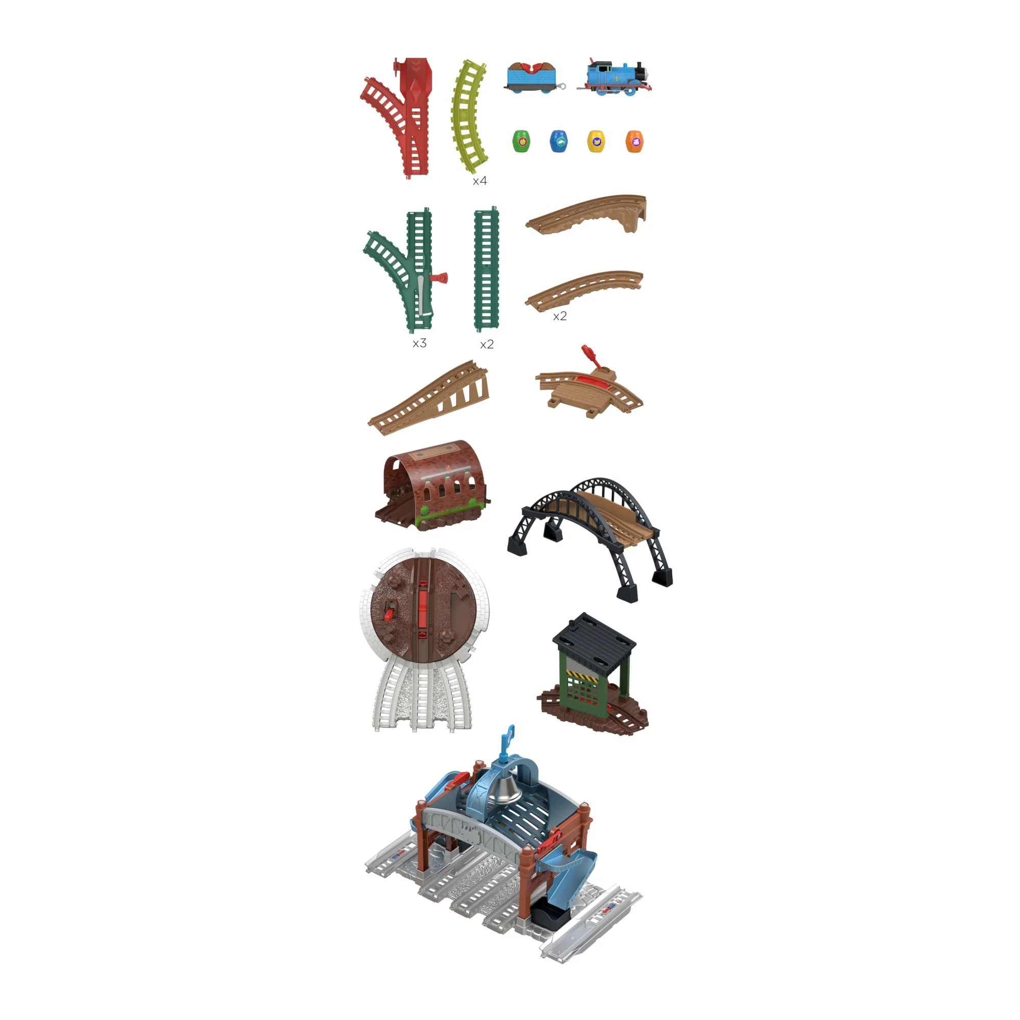 Thomas & Friends Load & Launch Barrel Delivery Set By Fisher-Price & Classic Motorized Toy Train - Image 5