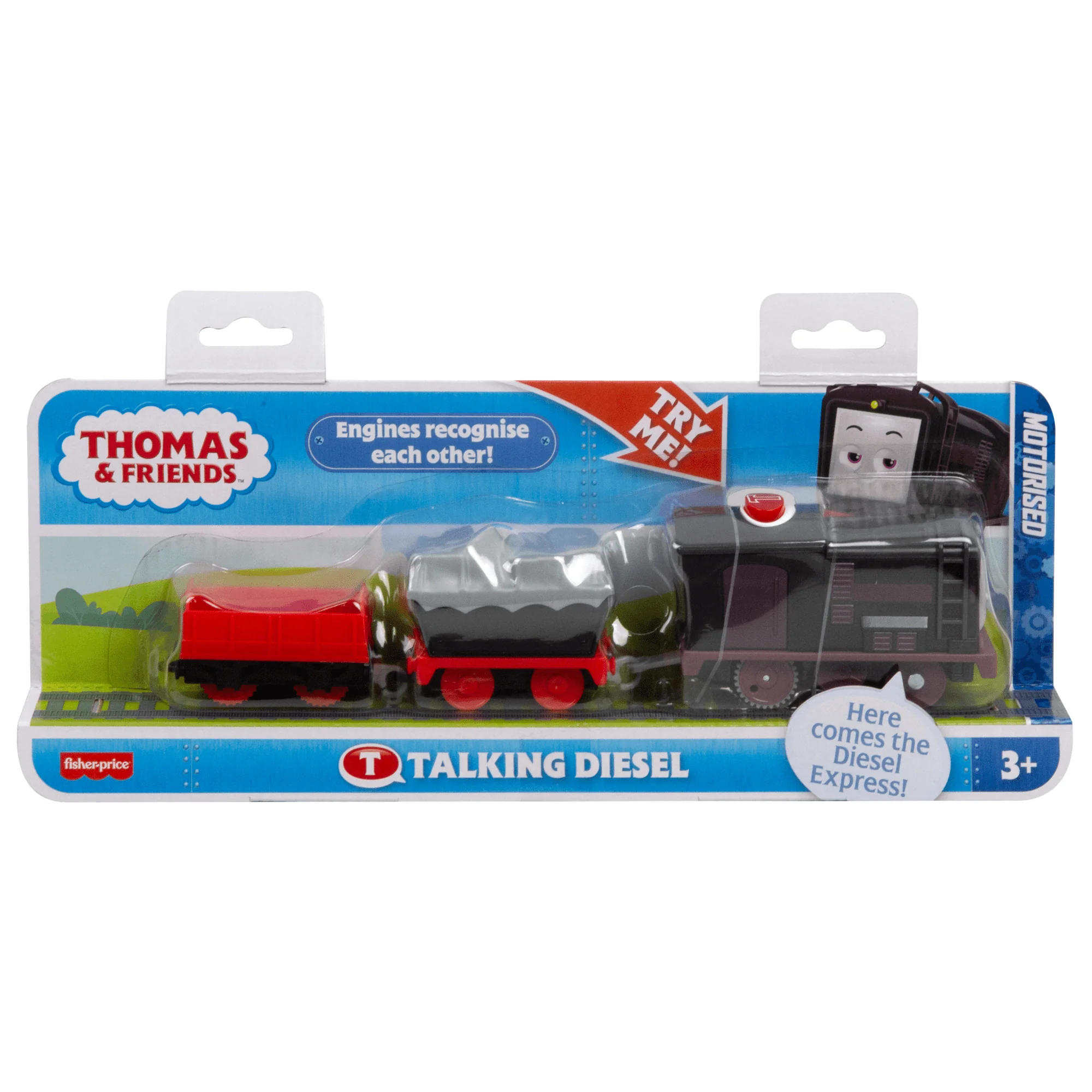 Thomas & Friends Talking Diesel Toy Train, Motorized Engine With Phrases & Sounds, Uk English Version - Image 6