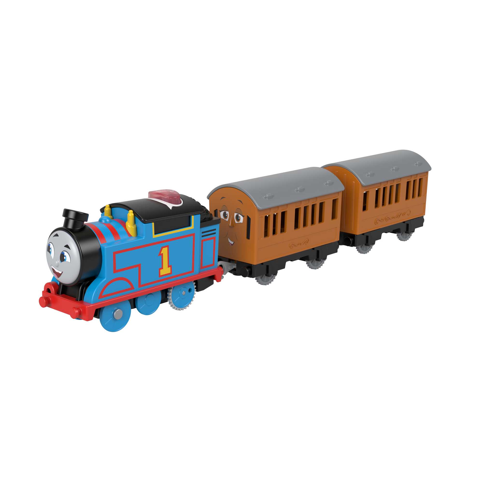 Thomas & Friends Talking Thomas Train with Annie & Clarabel Coaches - Image 6