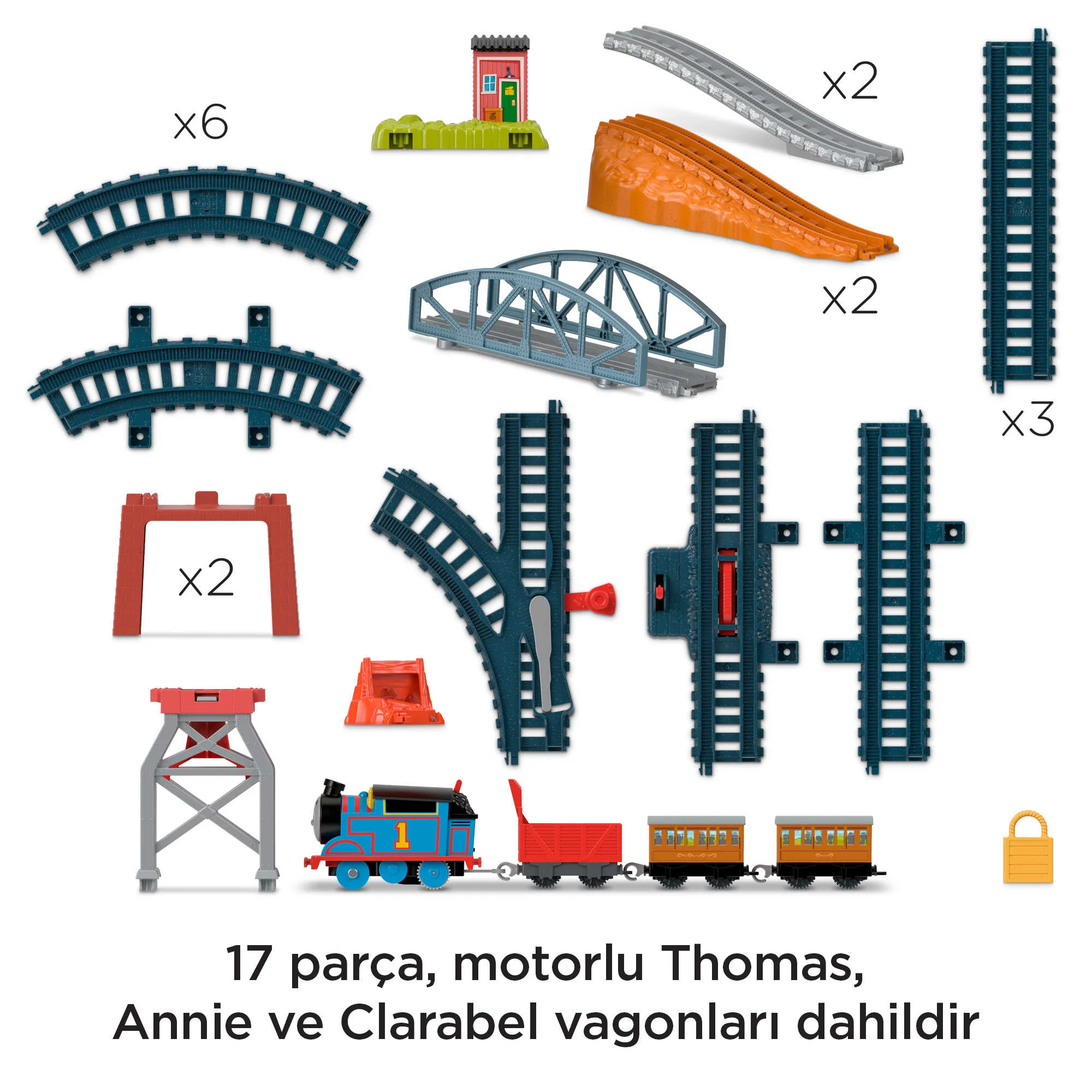 Thomas ve Arkadaşları - 3'ü 1 Arada Kargo Macerası Oyun Seti - Image 4
