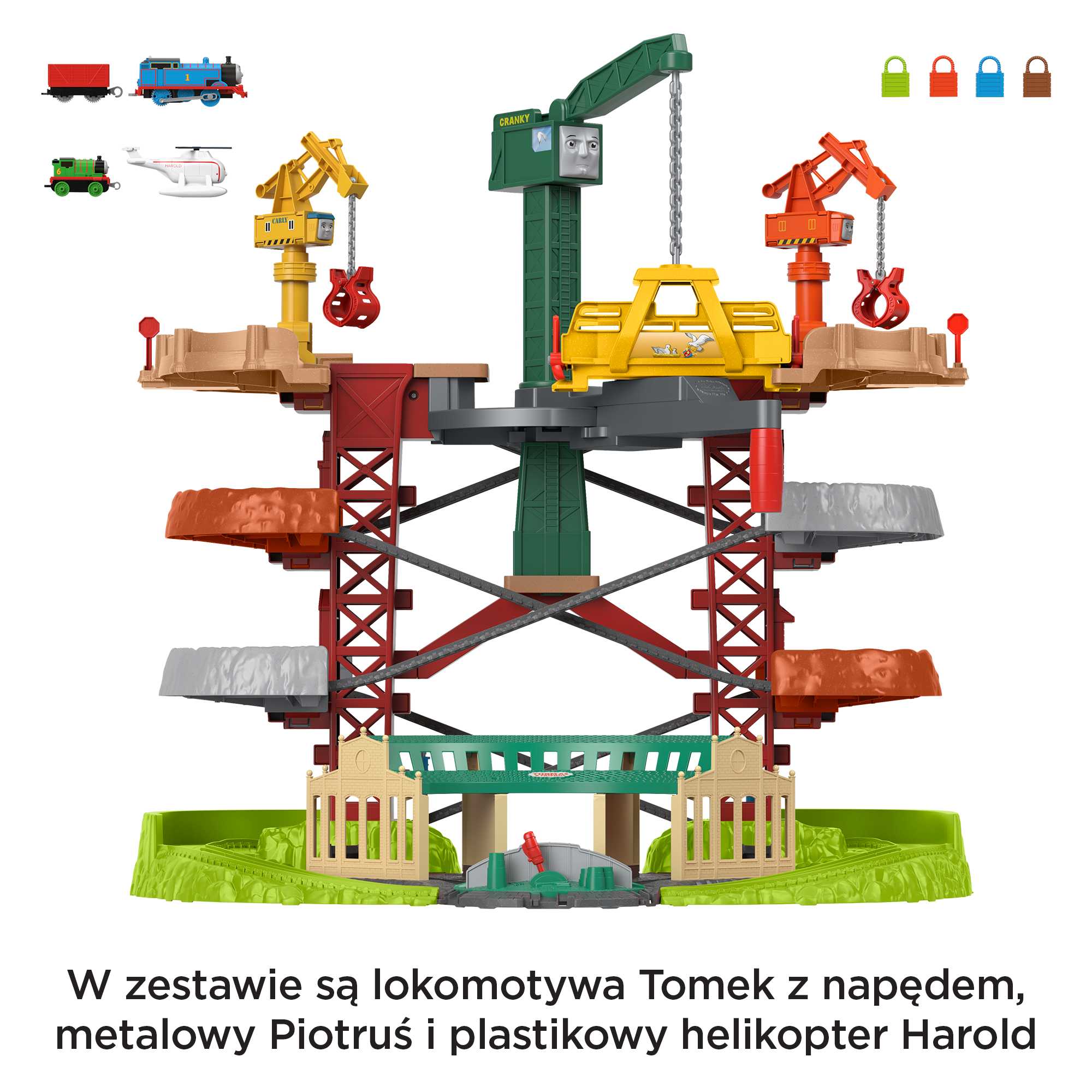 Tomek i Przyjaciele Megastacja Sodor Zestaw do zabawy - Image 4