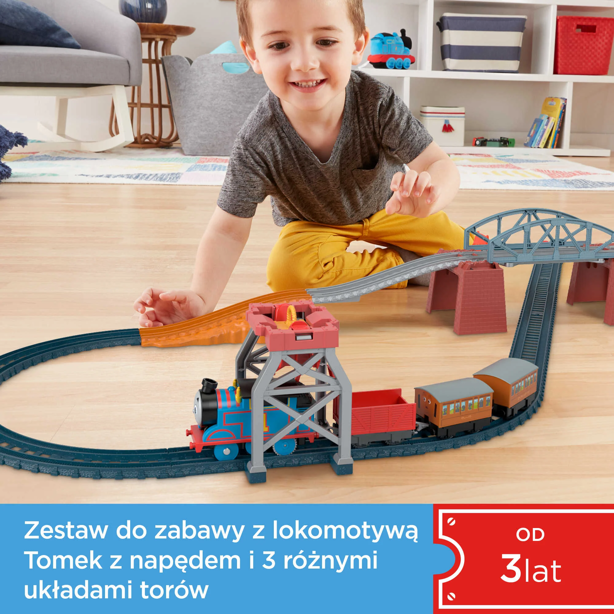 Tomek i Przyjaciele Wielka dostawa Zestaw torów 3w1 - Image 2