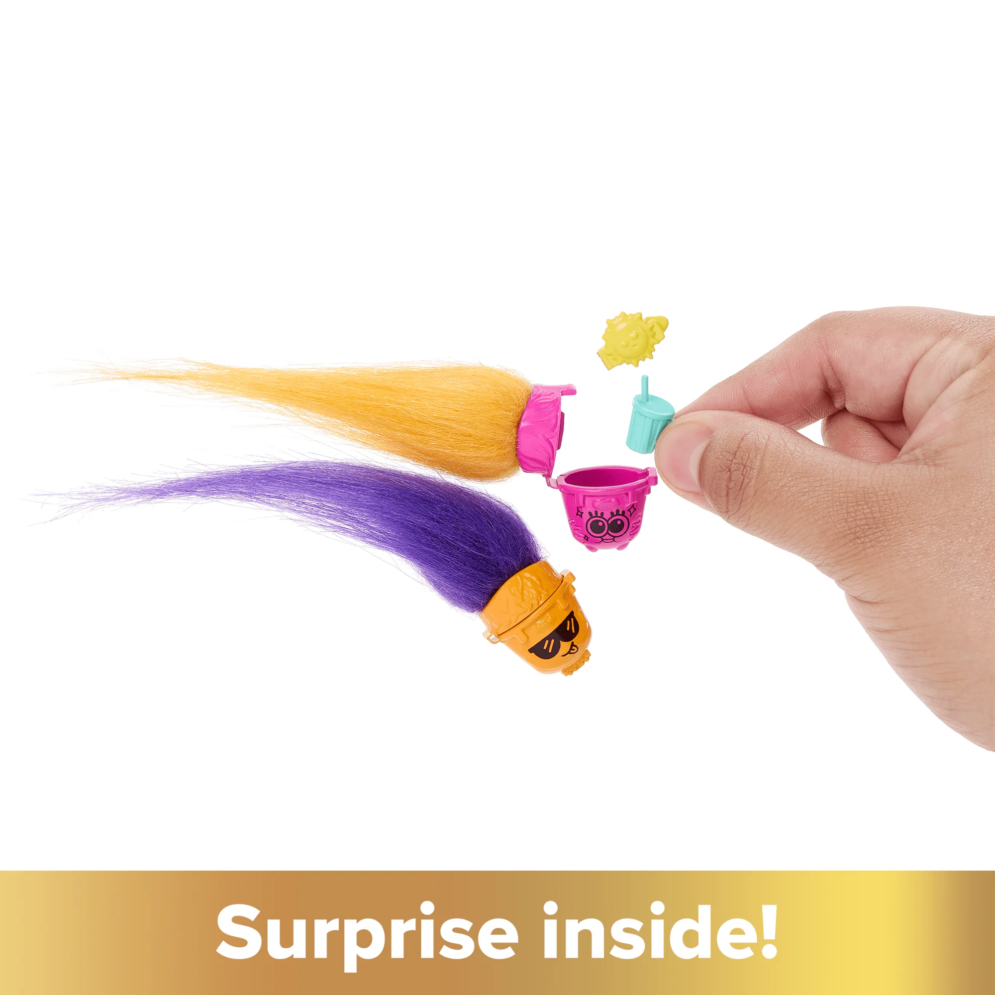 Dreamworks Trolls Band Together Hair Pops™ Branch Small Doll & Accessories, Toys Inspired By The Movie - Image 4