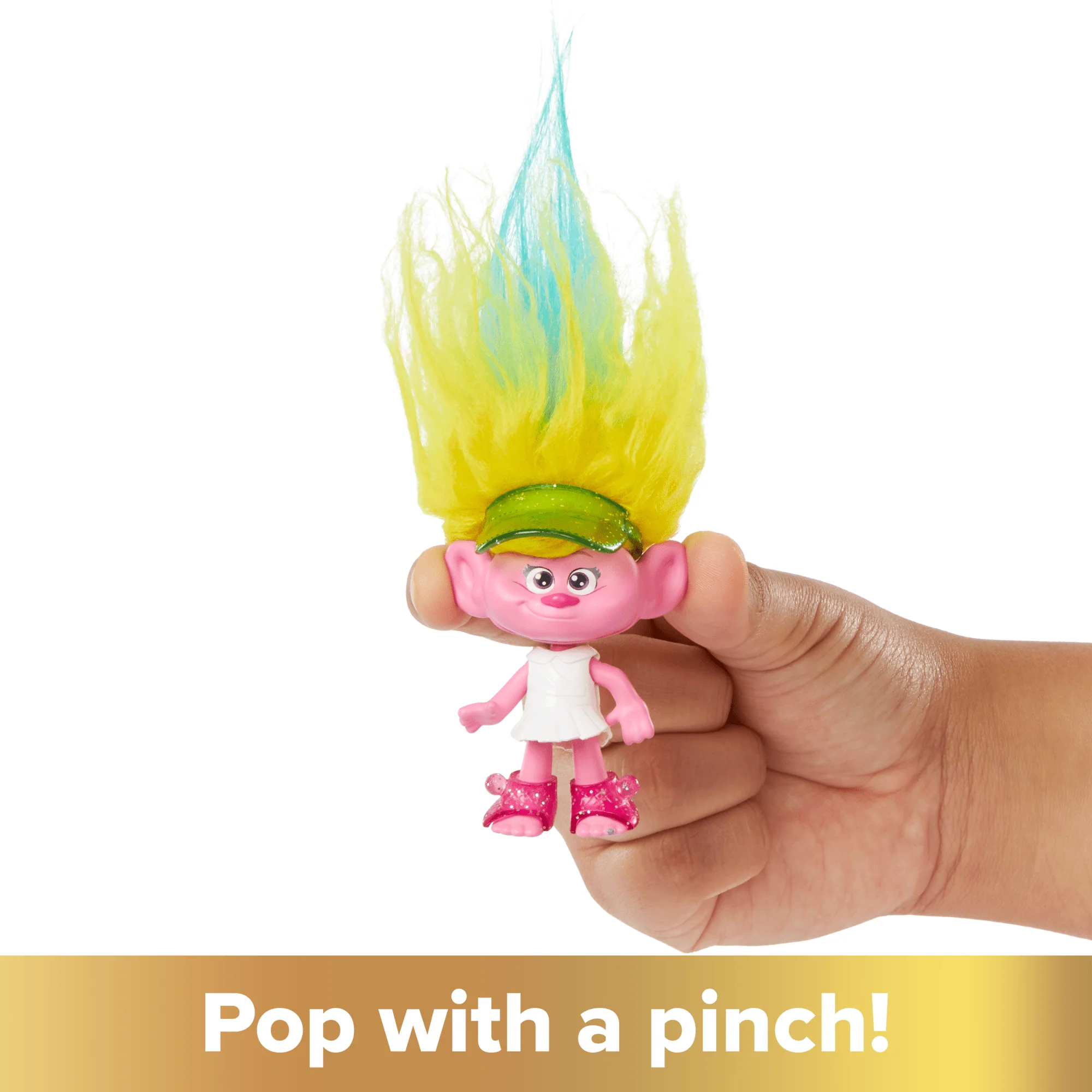 Dreamworks Trolls Band Together Hair Pops™ Viva Small Doll & Accessories, Toys Inspired By The Movie - Image 3