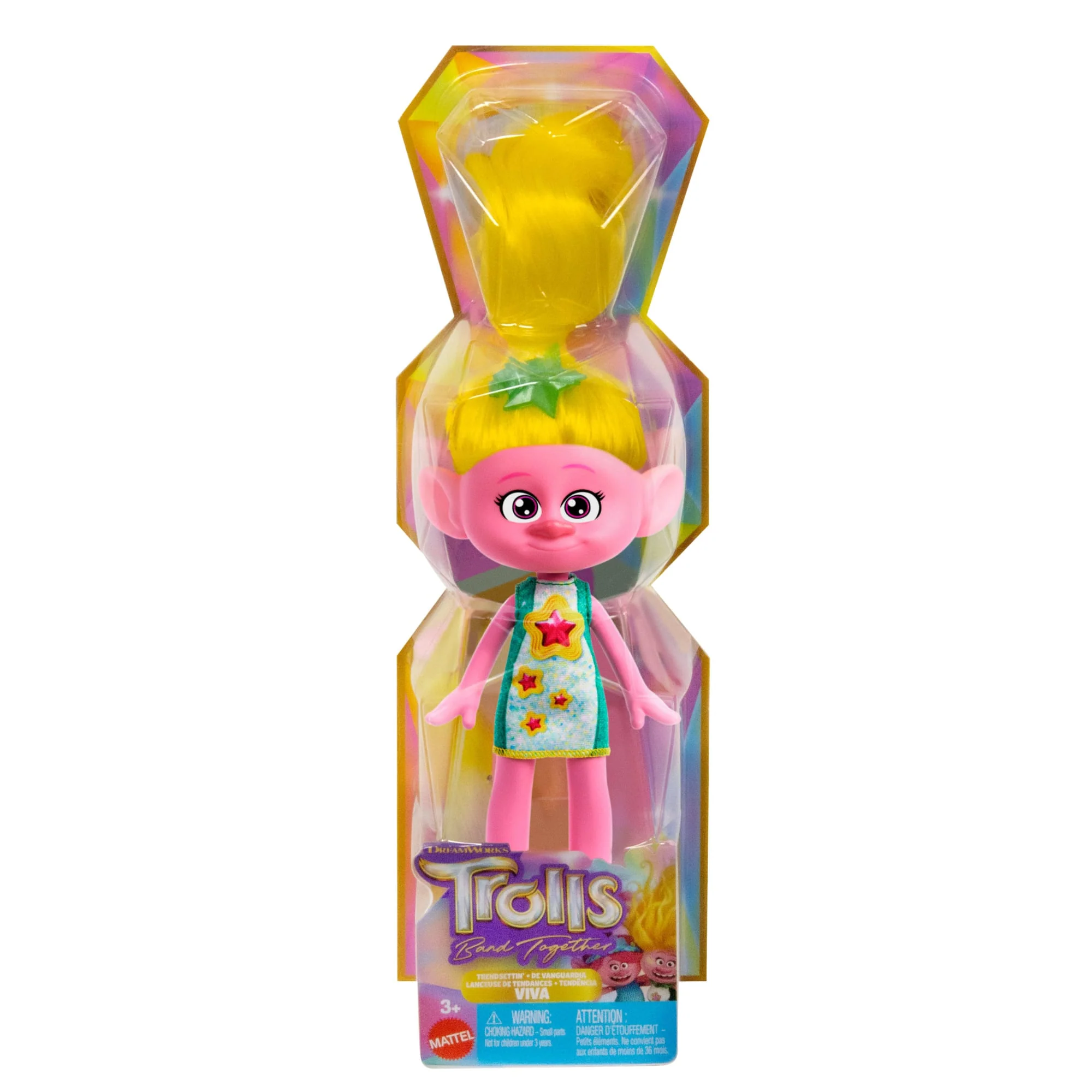 Dreamworks Trolls Band Together Trendsettin’ Viva Fashion Doll, Toys Inspired By The Movie - Image 6