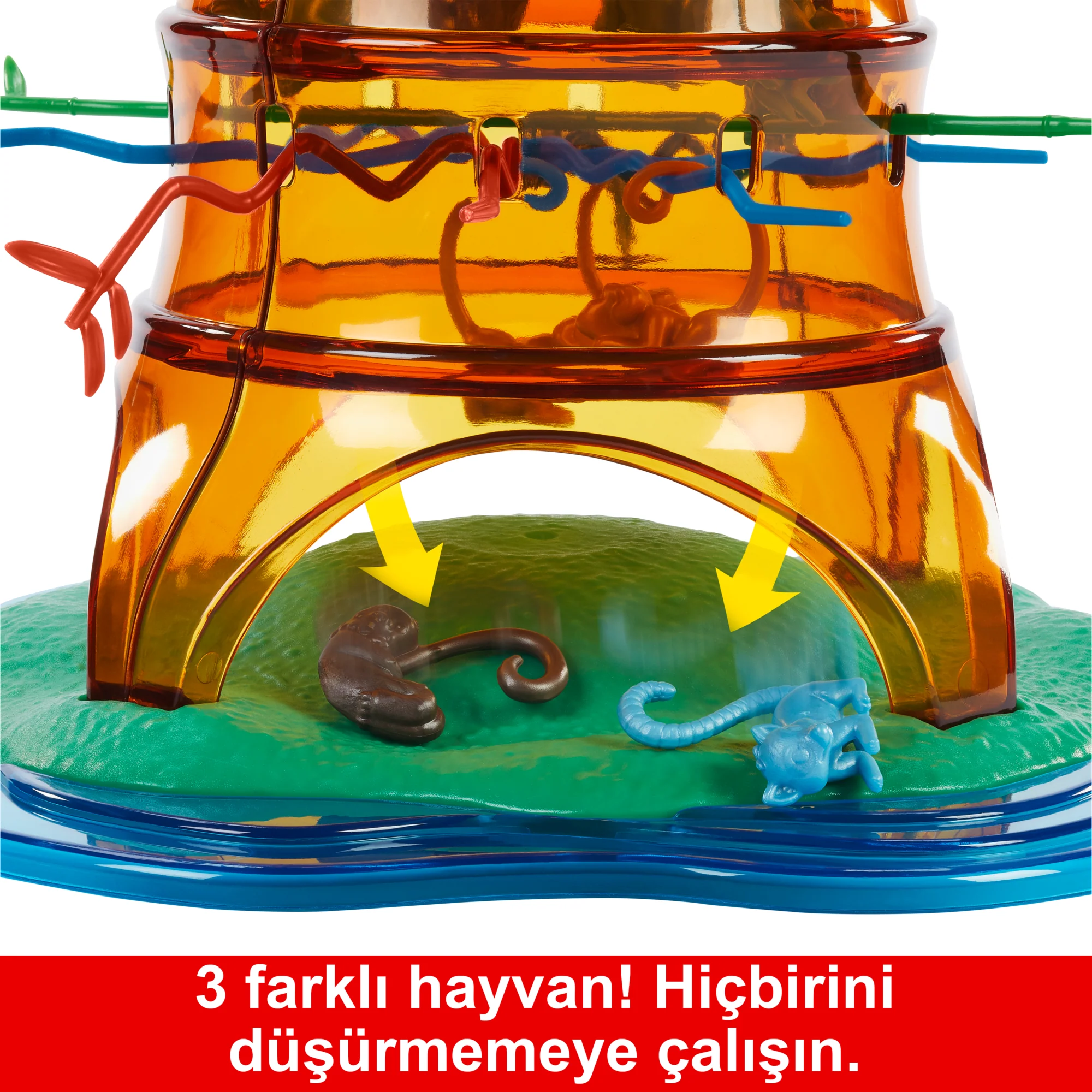 Çocuklara Ve Aile Ile Arkadaşlarla Geçen Akşamlara Yönelik Tumblin' Monkeys 25. Yıl Özel Kutu Oyunu - Image 5