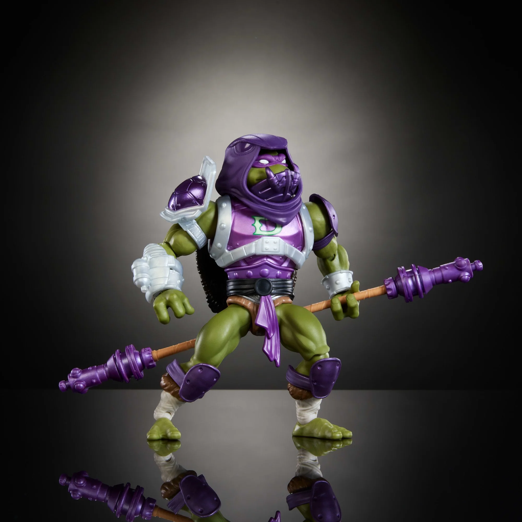 Masters Of Universe Origins Turtles Of Grayskull Actionfigur Donatello, TMNT MOTU Reptile Wars Spielzeug - Image 3