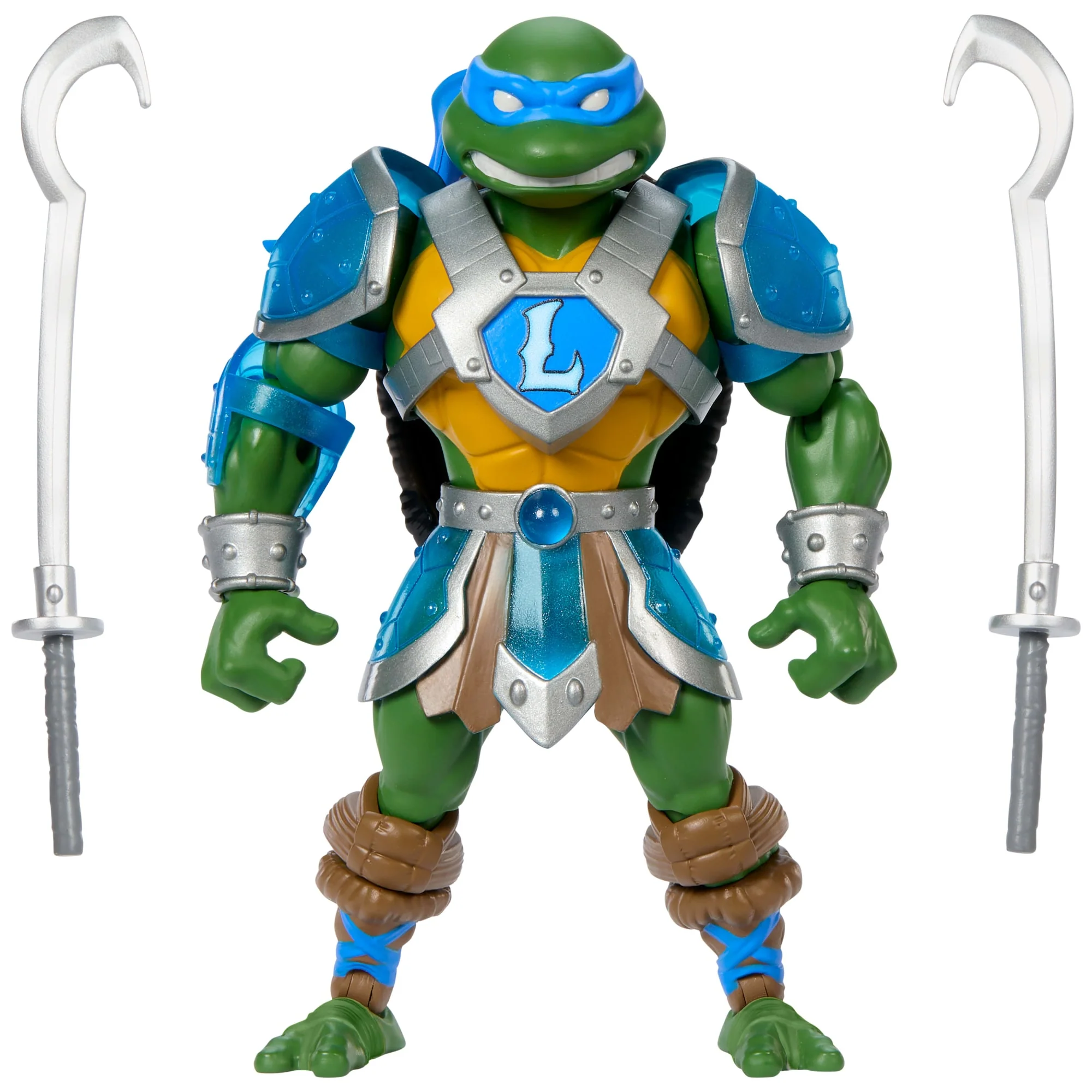 Figura De Acción De Leonardo De Turtles Of Grayskull De Masters Of The Universe Origins, Juguete De La Guerra De Los Reptiles De Las Tortugas Ninja Y MOTU