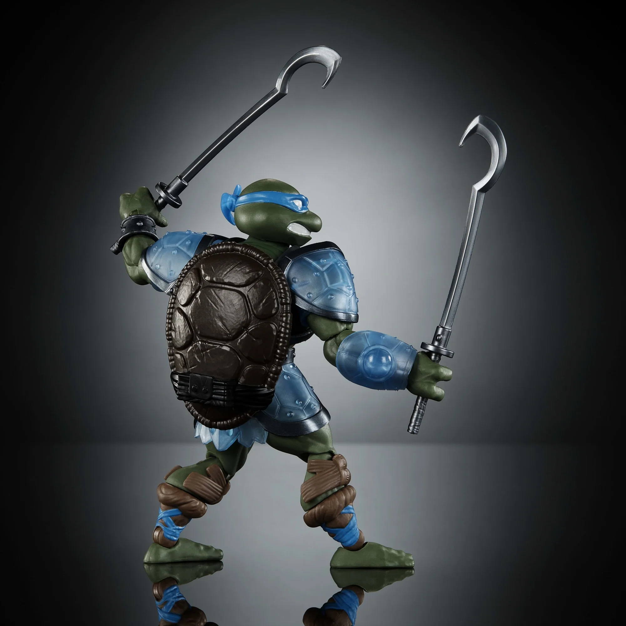 Figura De Acción De Leonardo De Turtles Of Grayskull De Masters Of The Universe Origins, Juguete De La Guerra De Los Reptiles De Las Tortugas Ninja Y MOTU - Image 6