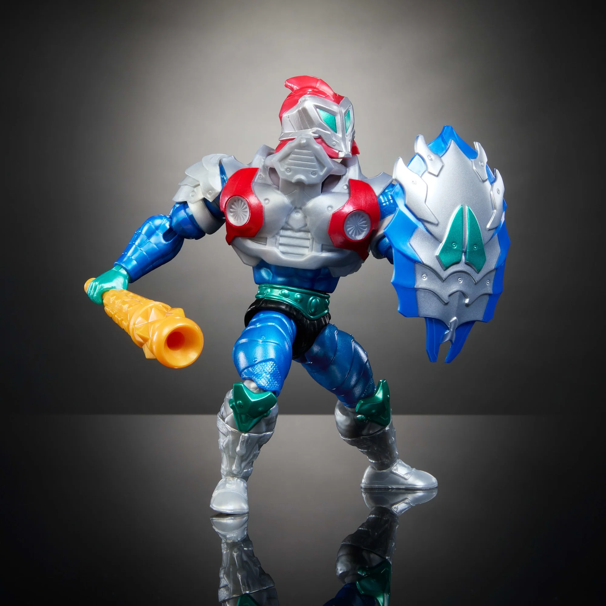 Masters Of Universe Origins Turtles Of Grayskull Actionfigur Mekaneck, TMNT MOTU Reptile Wars Spielzeug - Image 3